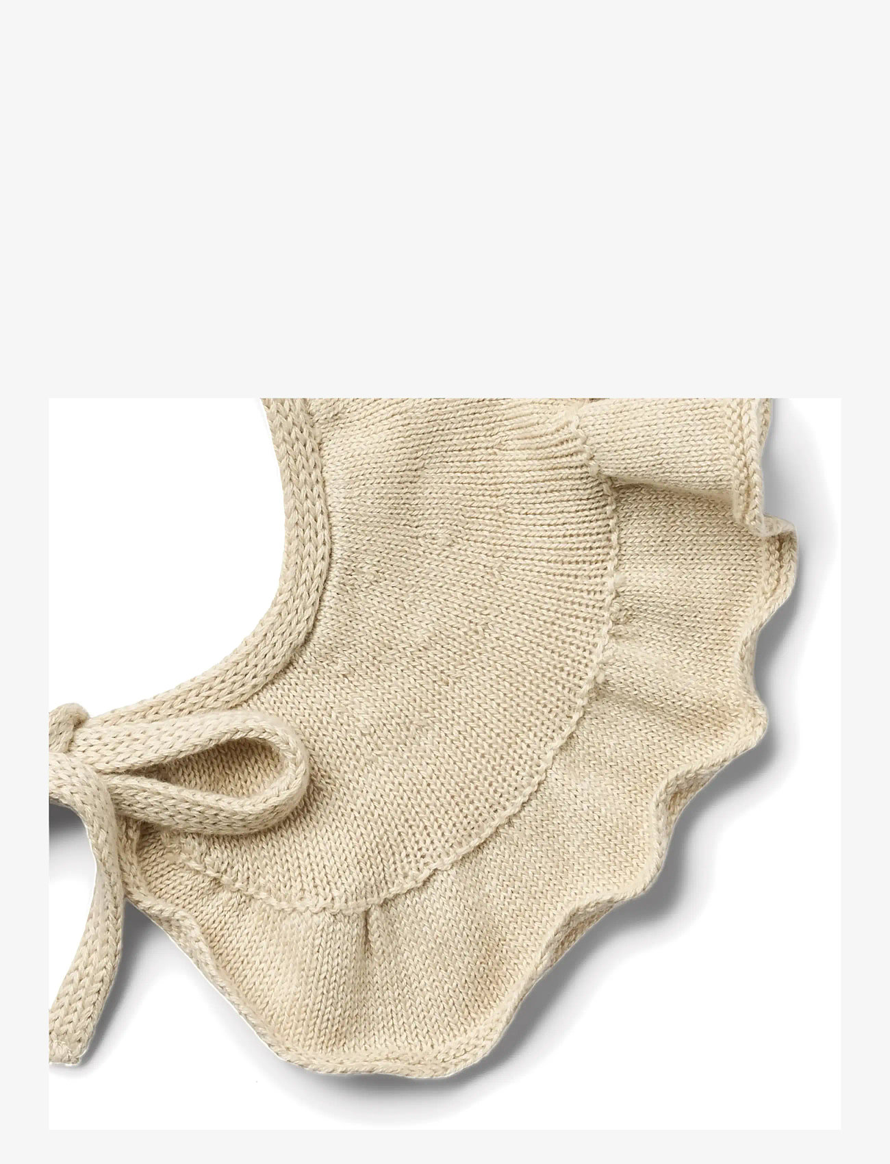 Wheat - Knit Collar Edele - halsedisse - offwhite - 2