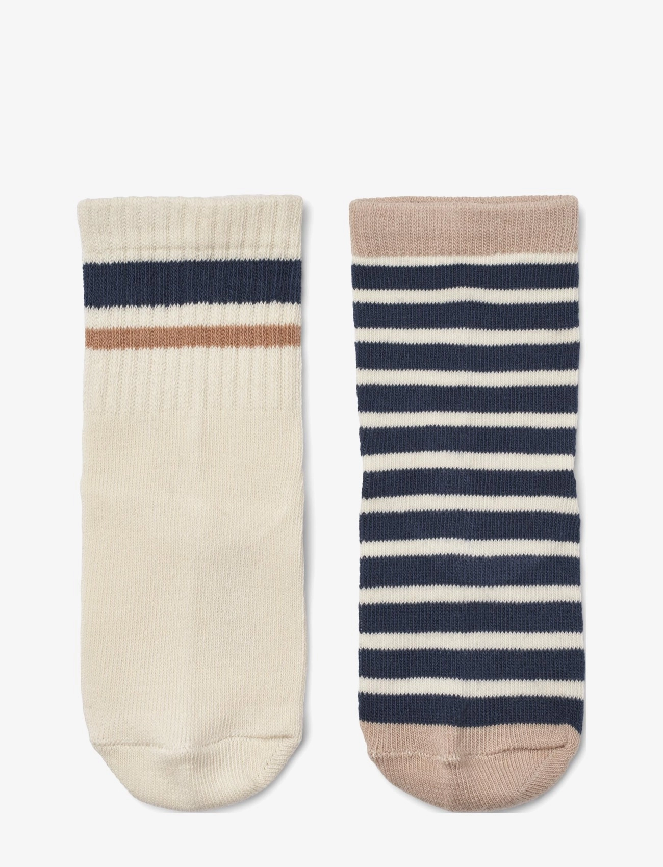 Wheat - 2 pk Jamie socks - blue - 1