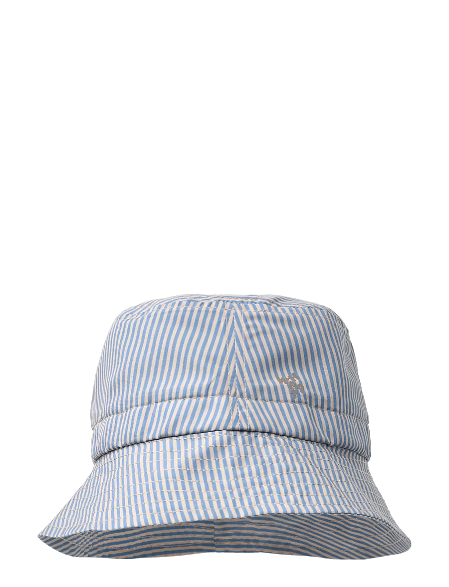 Wheat - Bucket Hat Tilo - blue swim stripe - 1