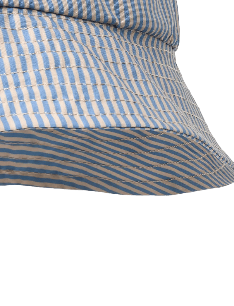 Wheat - Bucket Hat Tilo - talveaksessuaarid - blue swim stripe - 4