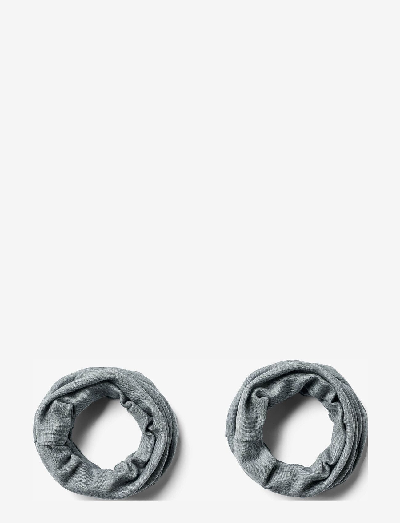 Wheat - 2 Wool Neckwarmer Arta - melange grey - 0