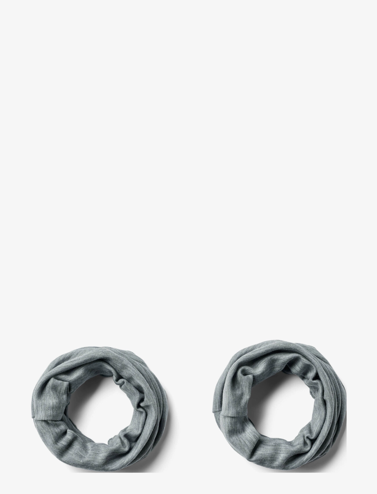 2 Wool Neckwarmer Arta - MELANGE GREY