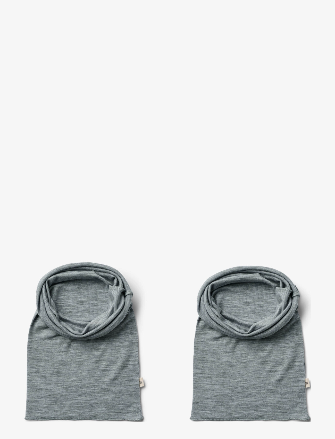 Wheat - 2 Wool Neckwarmer Arta - melange grey - 1