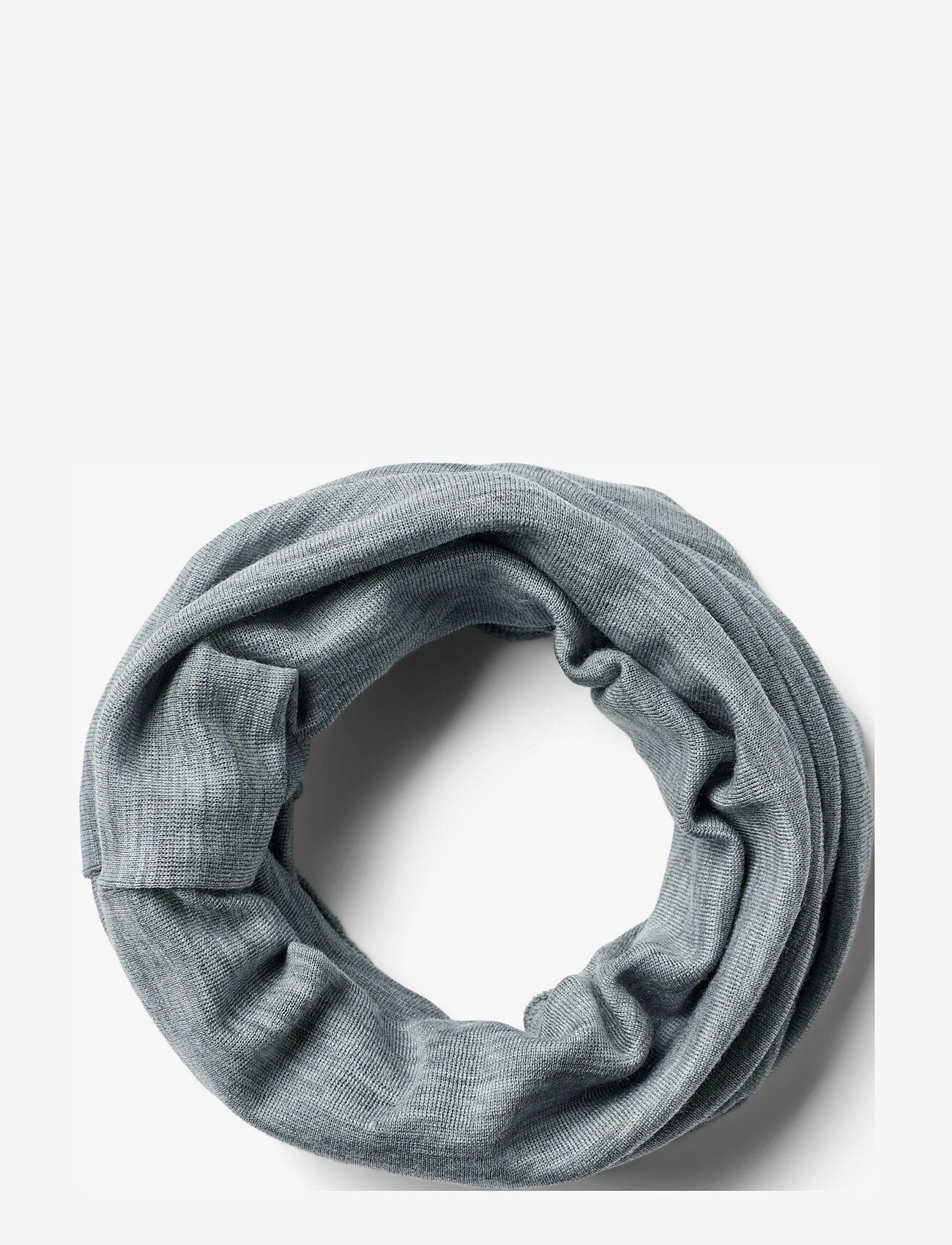 Wheat - 2 Wool Neckwarmer Arta - melange grey - 4