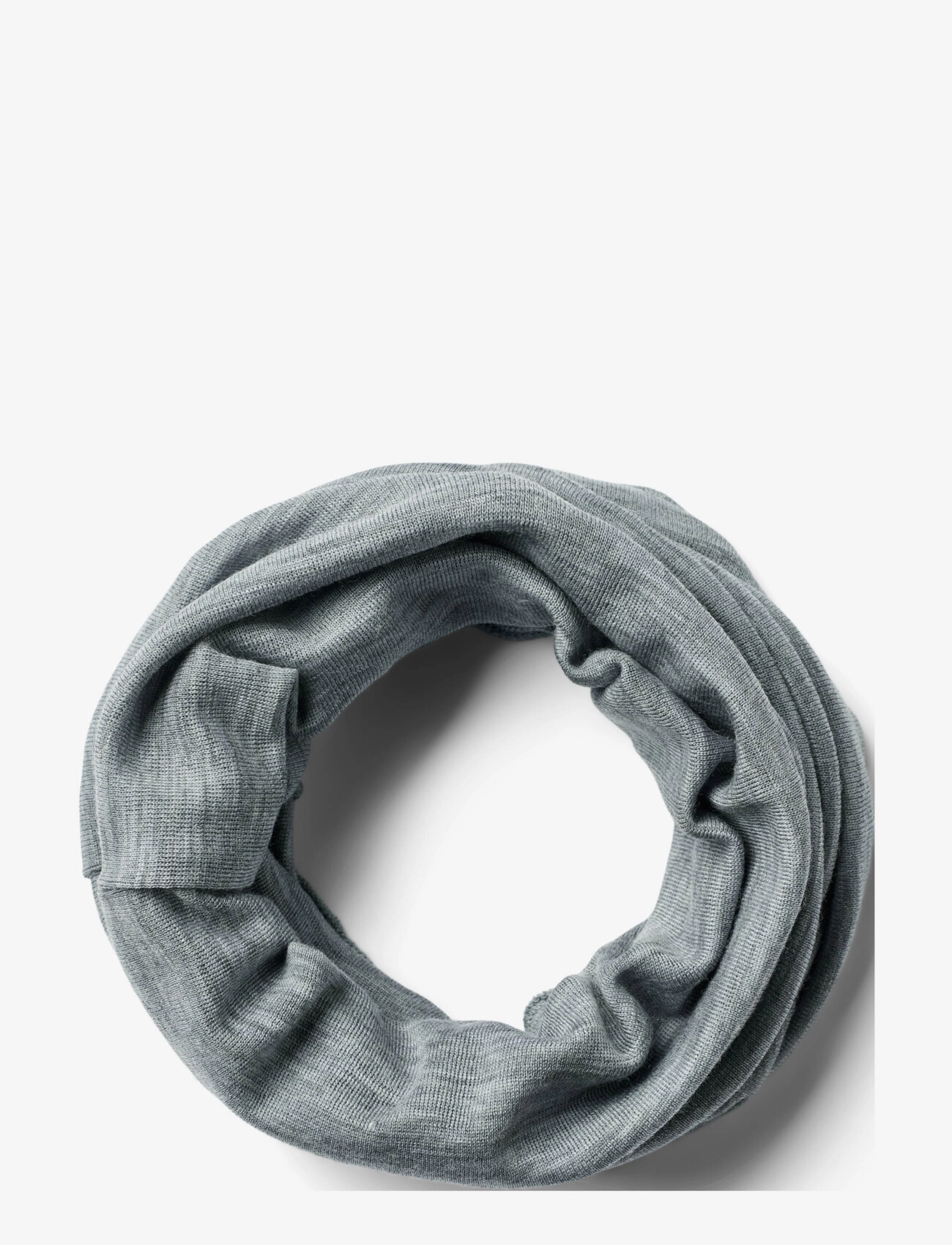 Wheat - 2 Wool Neckwarmer Arta - melange grey - 4