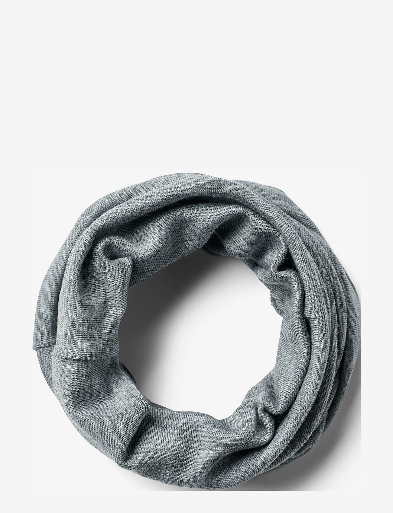 Wheat - 2 Wool Neckwarmer Arta - melange grey - 5