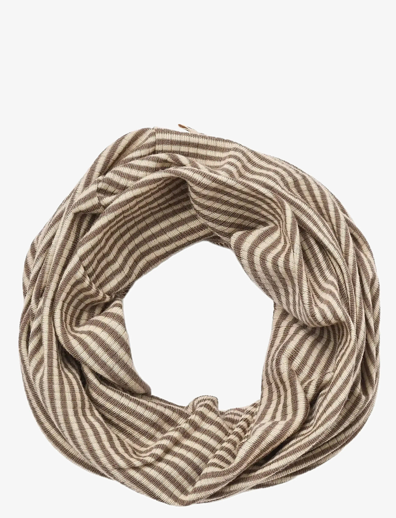 Wheat - 2 Wool Neckwarmer Arta - wood stripe - 2