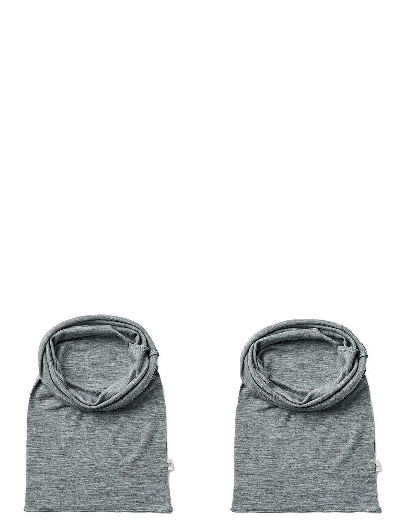 Wheat - 2 Wool Neckwarmer Arta - halswärmer - melange grey - 0