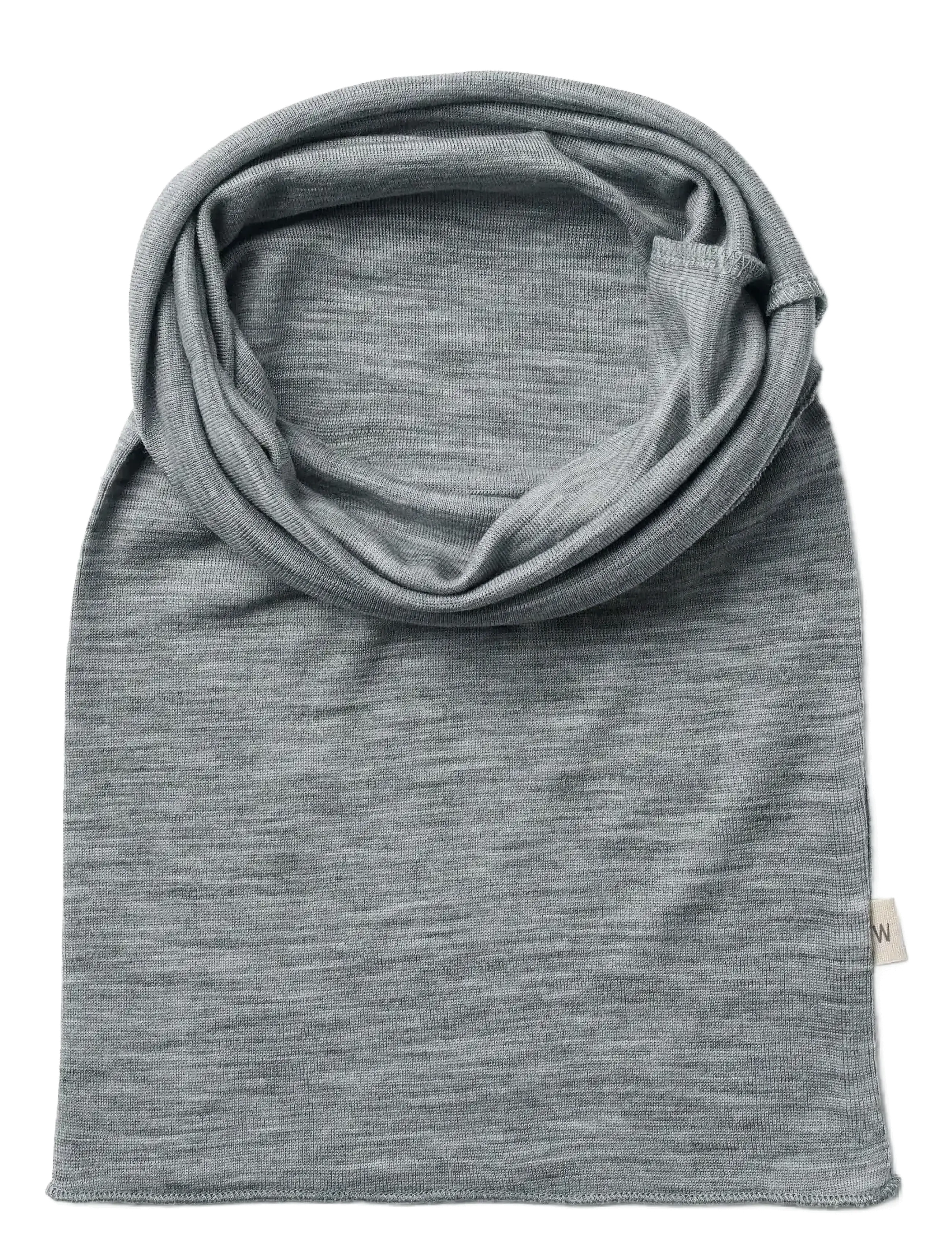 Wheat - 2 Wool Neckwarmer Arta - melange grey - 1