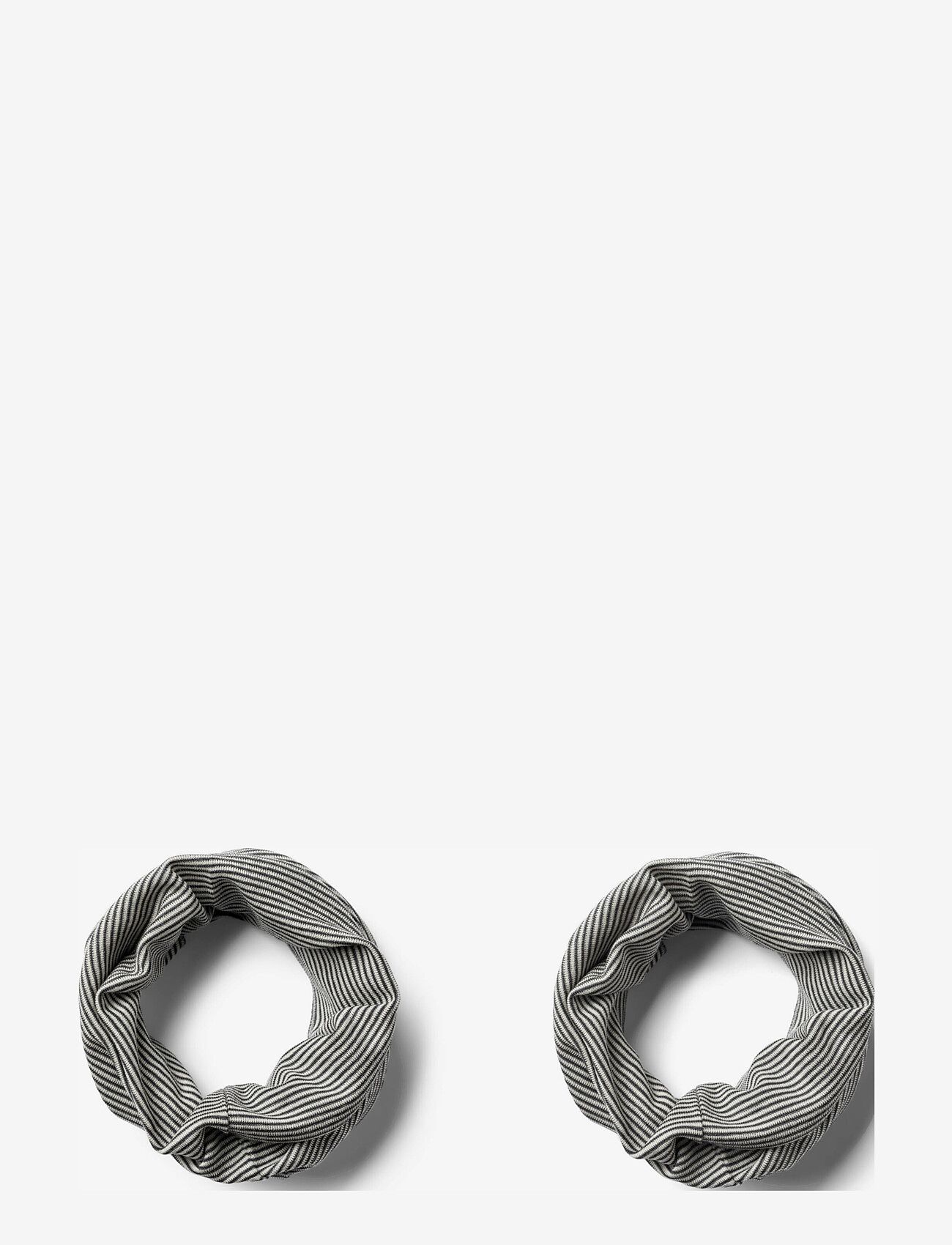 Wheat - 2 Wool Neckwarmer Arta - accessoires - navy stripe - 0