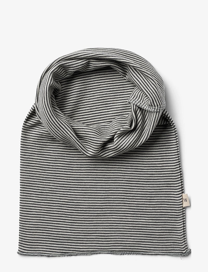 Wheat - 2 Wool Neckwarmer Arta - schlauchschals - navy stripe - 3