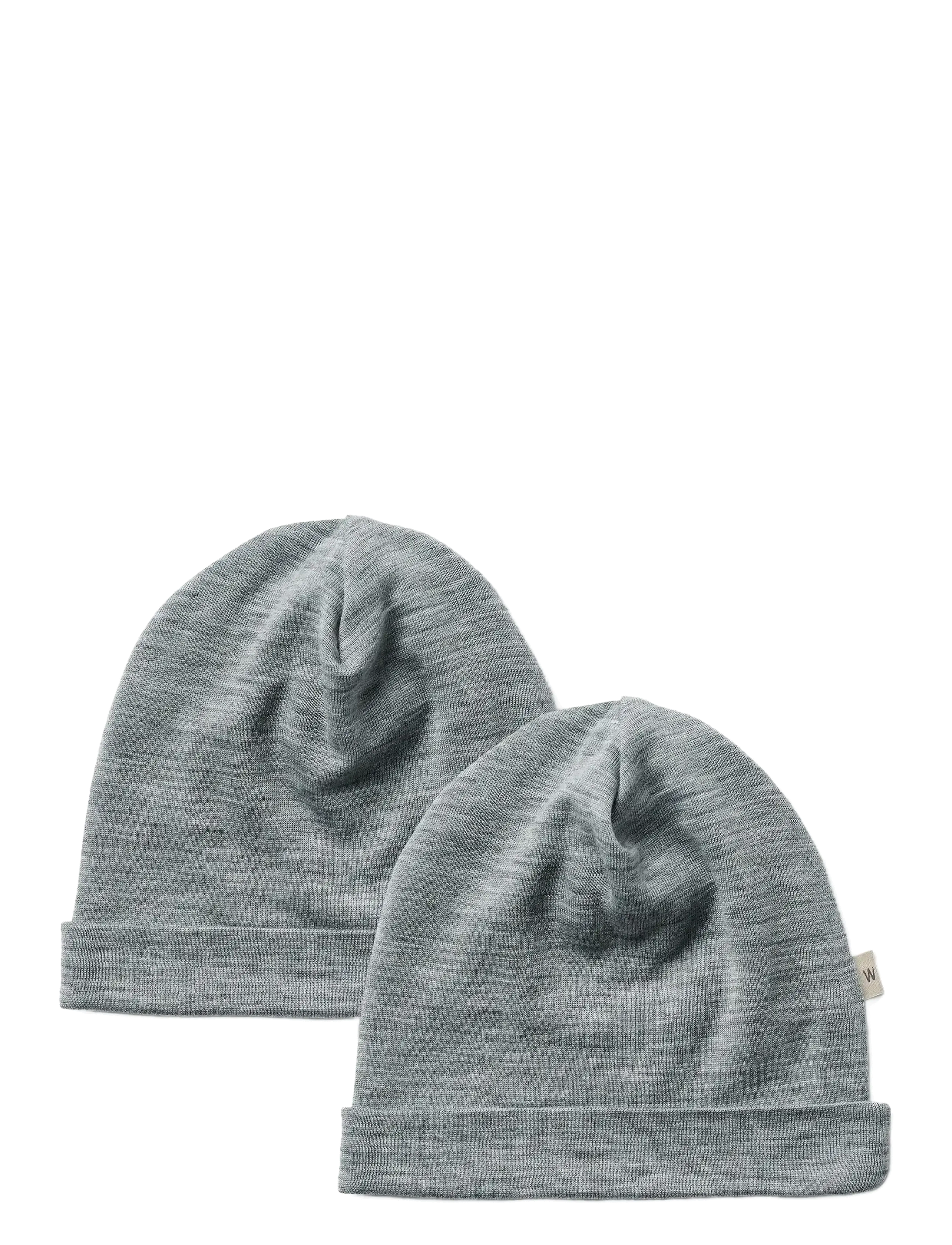 Wheat 2 Wool Hat Emo - Huer - MELANGE GREY / grey