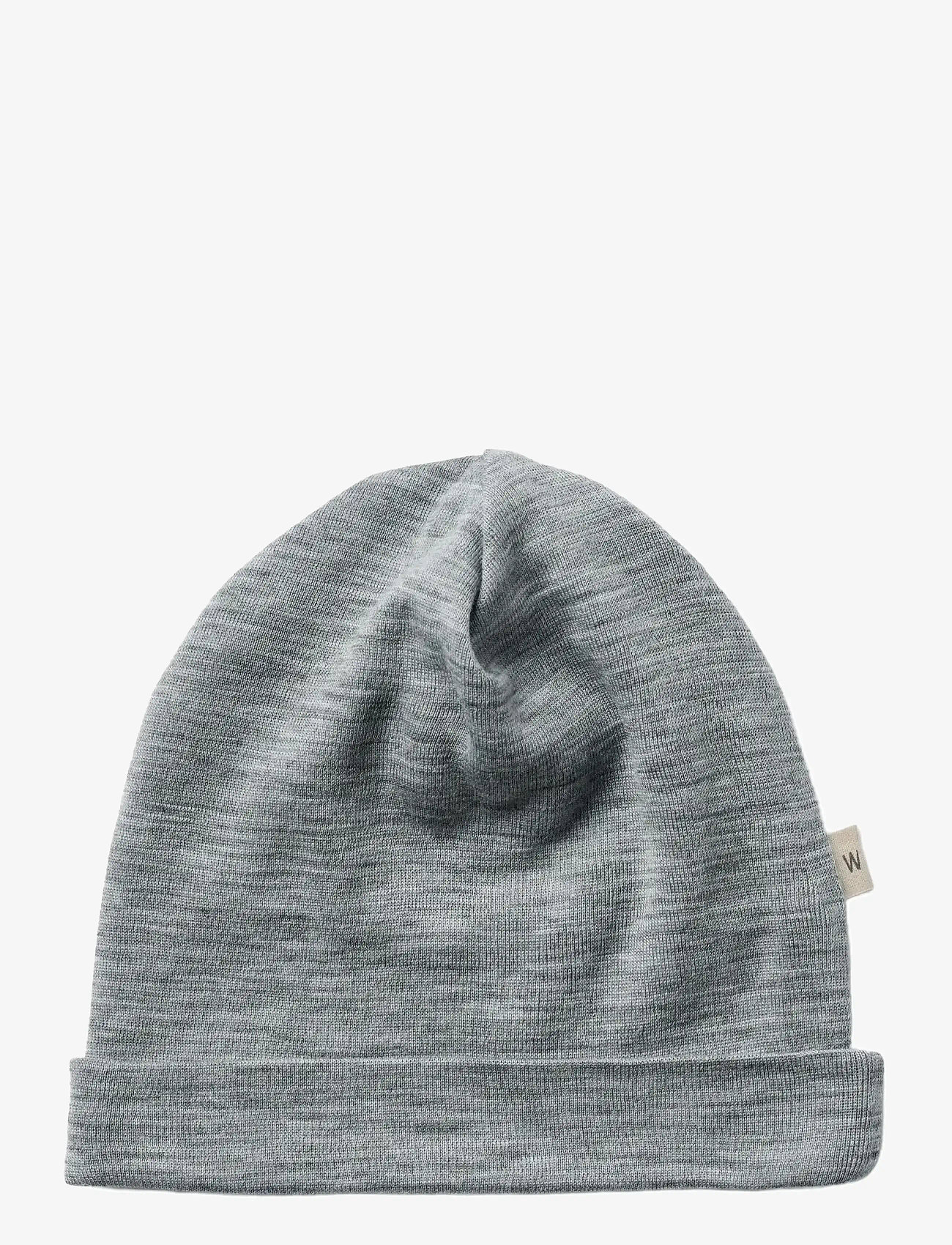 Wheat - 2 Wool Hat Emo - aksessuaarid - melange grey - 1