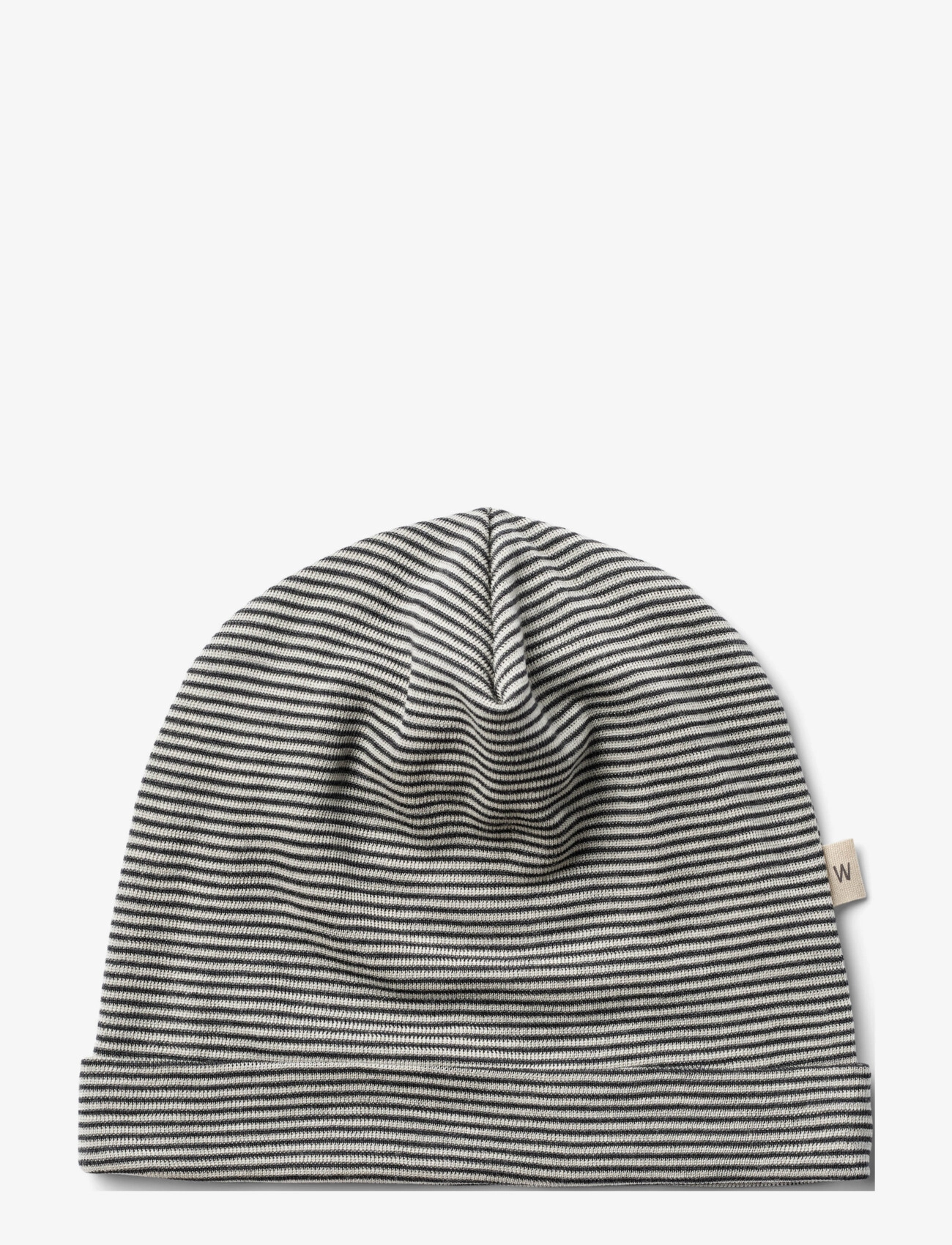 Wheat - 2 Wool Hat Emo - accessories - navy stripe - 1