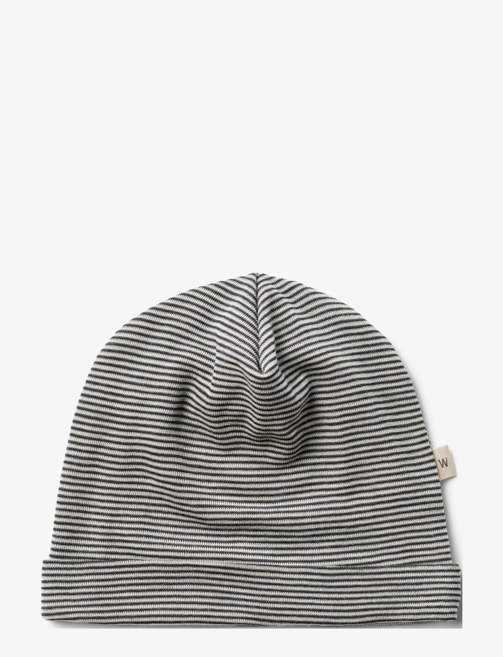 Wheat - 2 Wool Hat Emo - bonnet - navy stripe - 2