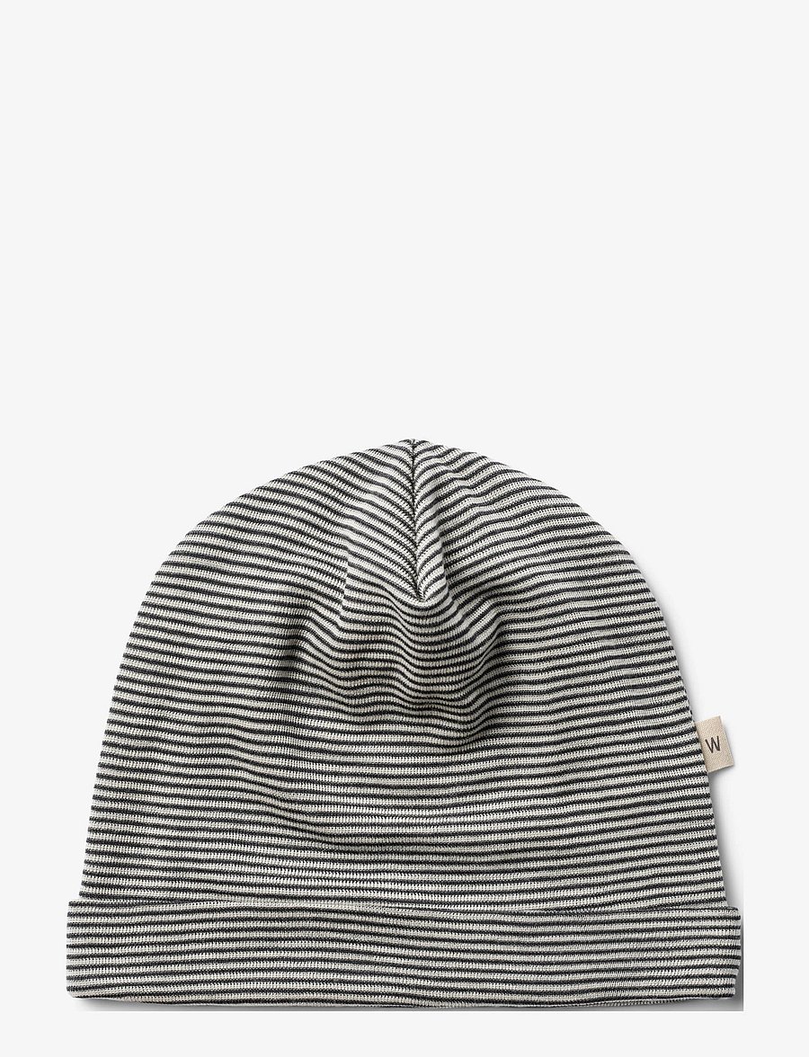 Wheat - 2 Wool Hat Emo - beanies - navy stripe - 2