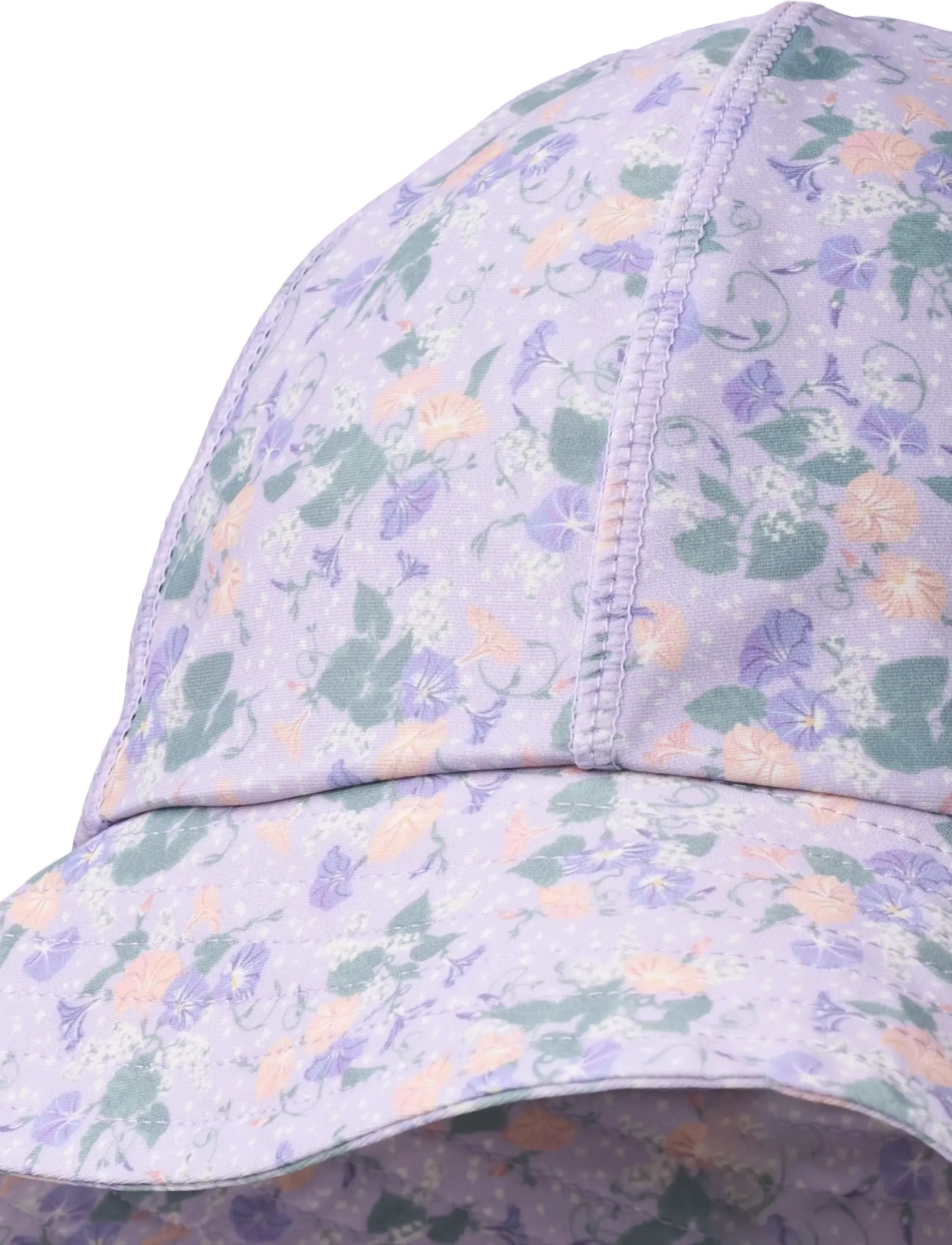 Wheat - UV Sun Hat Bora - badekappen - purple light petunias - 1