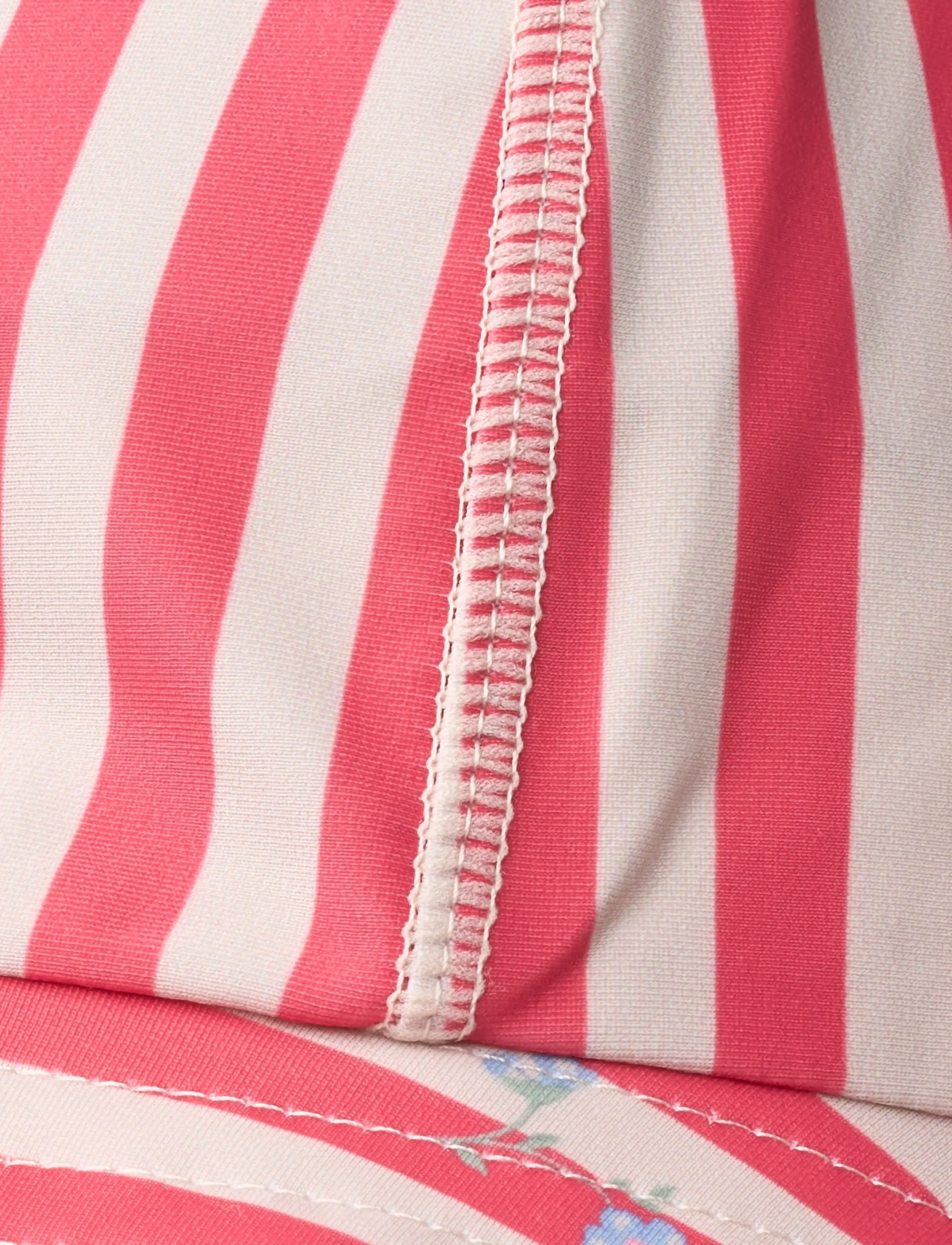 Wheat - UV Sun Hat Bora - ujumismütsid - red stripe flowers - 2
