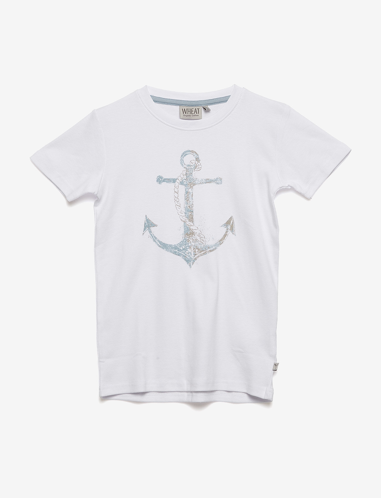 Wheat - T-Shirt Anchor SS - white - 0