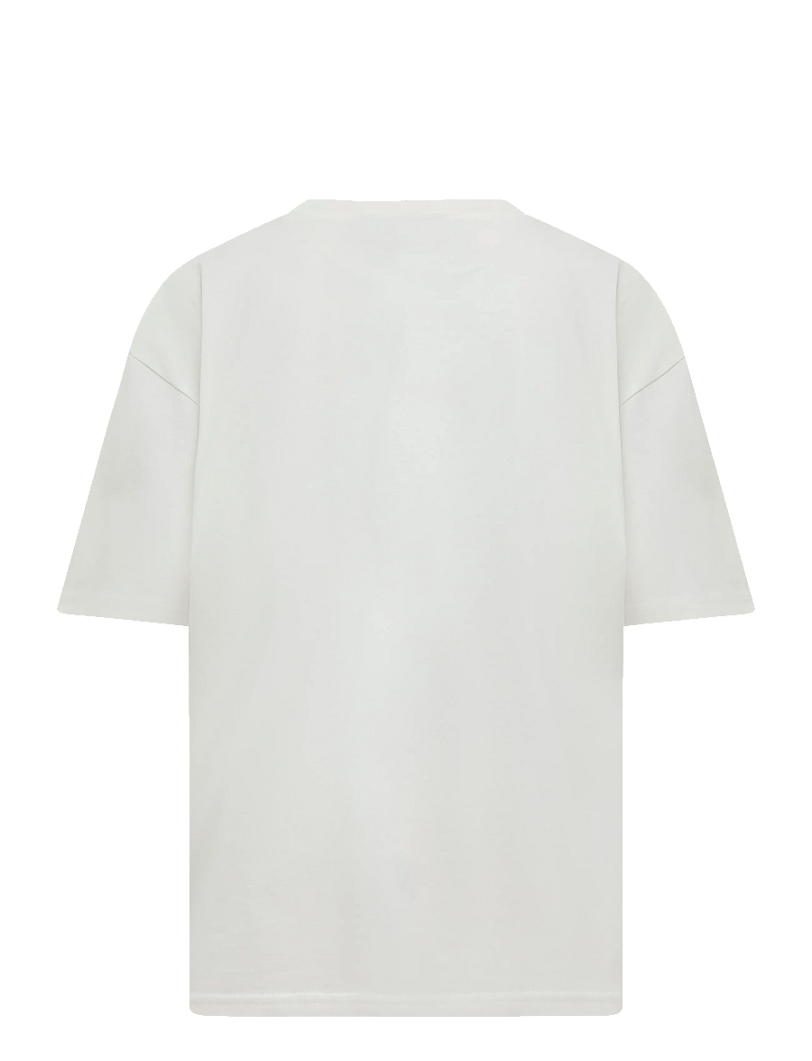 Wheat - T-shirt S/S Leslie - kortærmede t-shirts - cloud - 1
