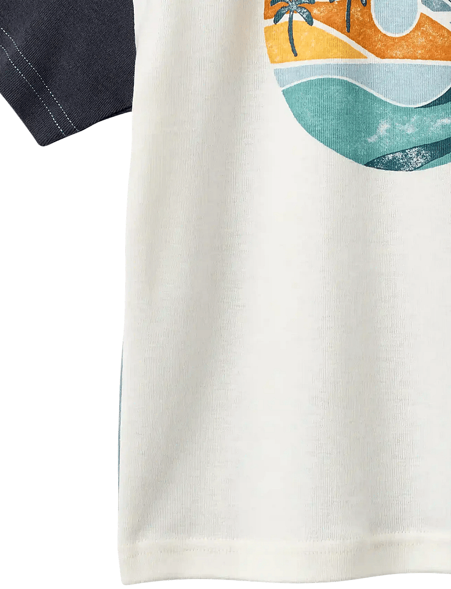 Wheat - T-shirt S/S Ville - kortærmede t-shirts - ivory - 2