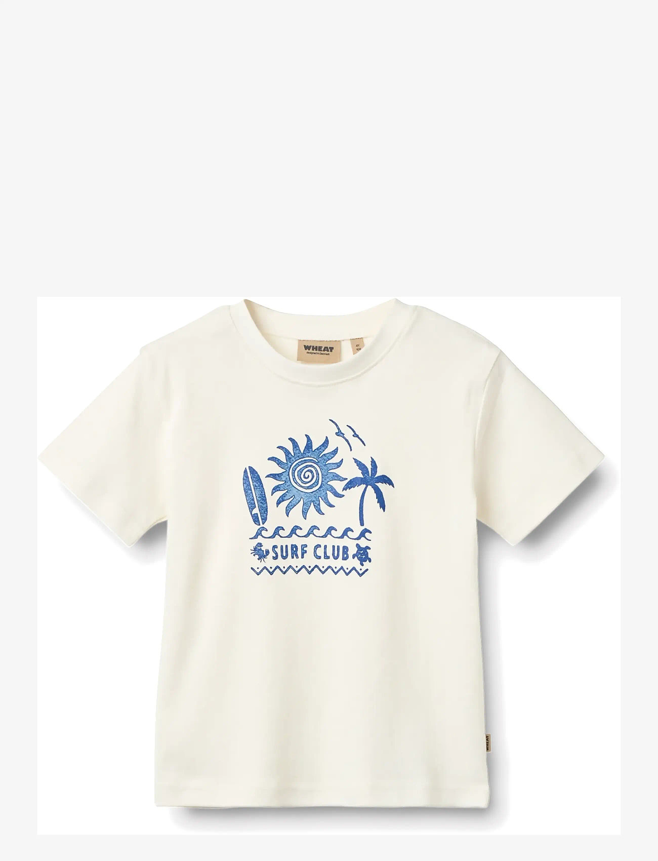 Wheat - T-shirt S/S Vildfred - kortærmede t-shirts - ivory - 0