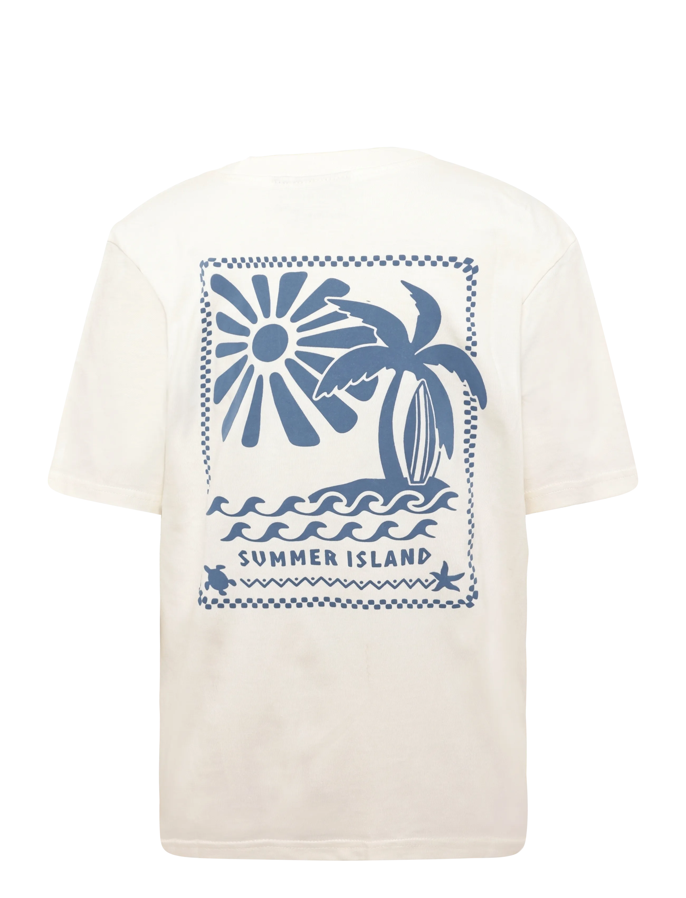 Wheat - T-shirt S/S Benno - cloud - 1