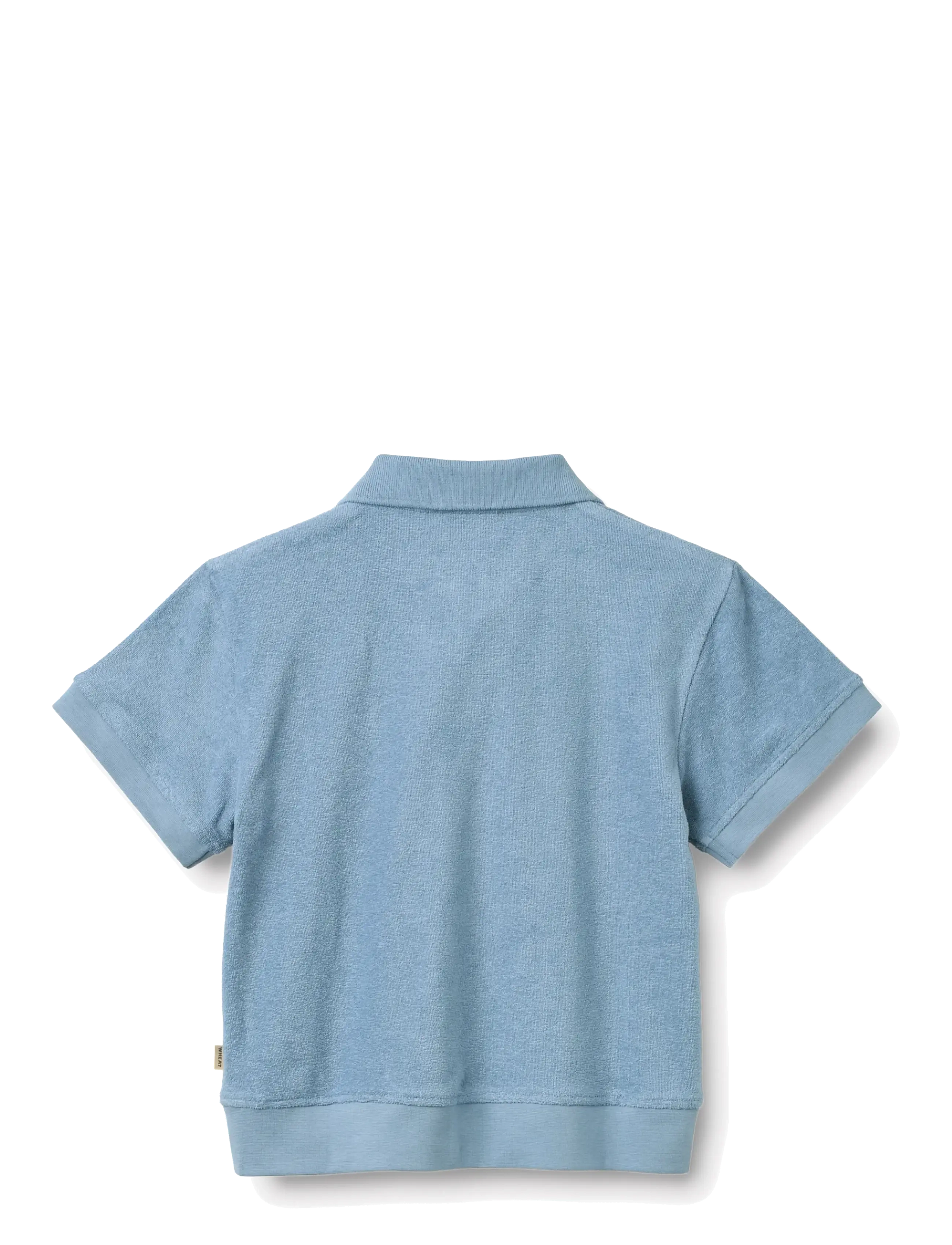 Wheat - Polo T-shirt Marlo - kurzärmelig - faded denim - 1