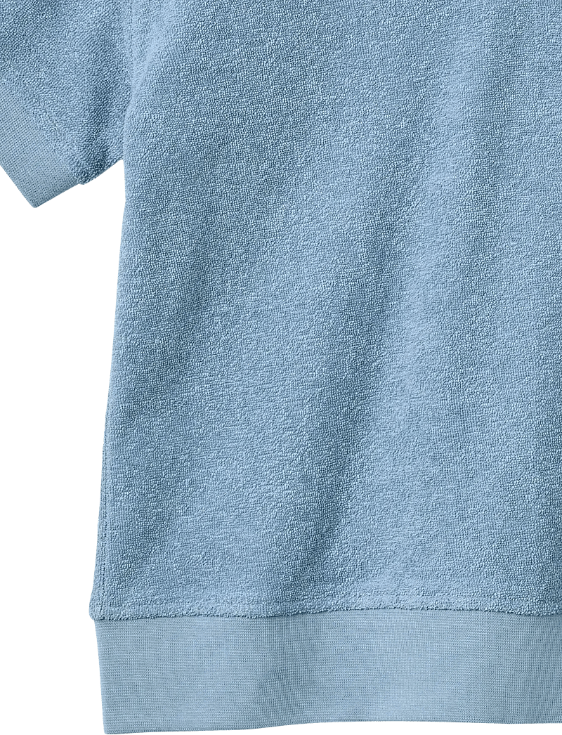 Wheat - Polo Marlo - kortærmede poloer - faded denim - 2