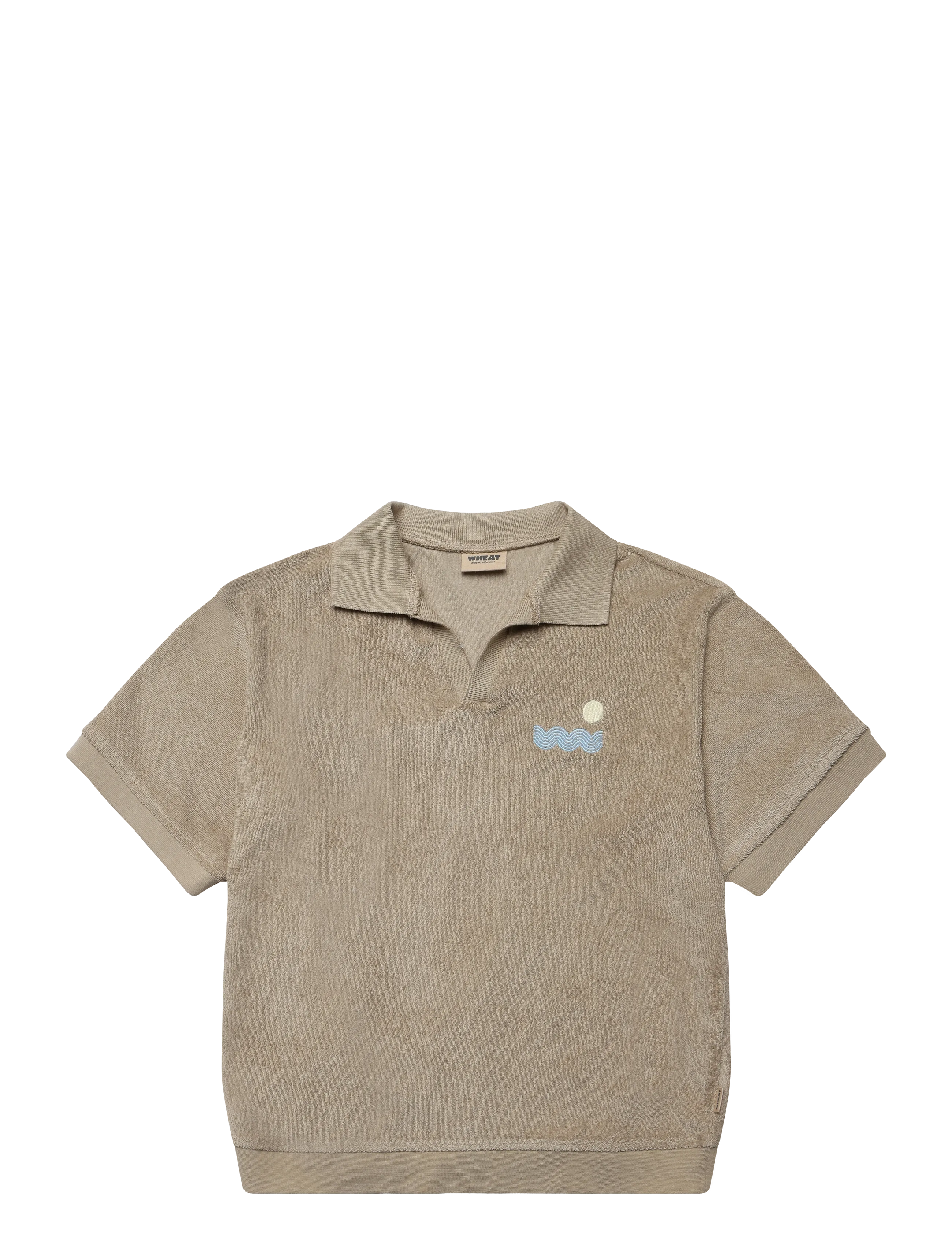 Wheat Polo T-Shirt Marlo, 122, Shirts, Braun - Short-sleeved Kinder