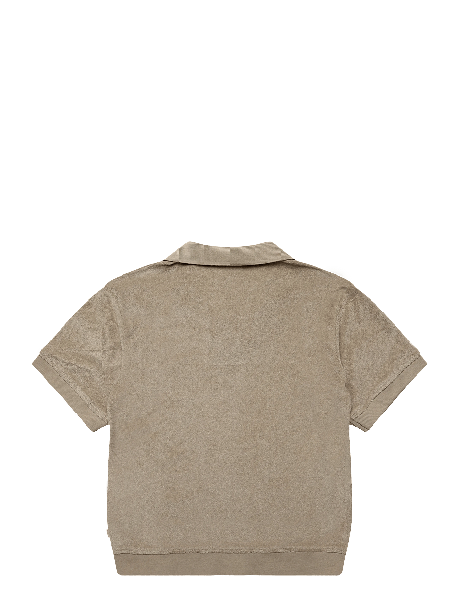 Wheat - Polo T-shirt Marlo - kortærmede poloer - sand stone - 1