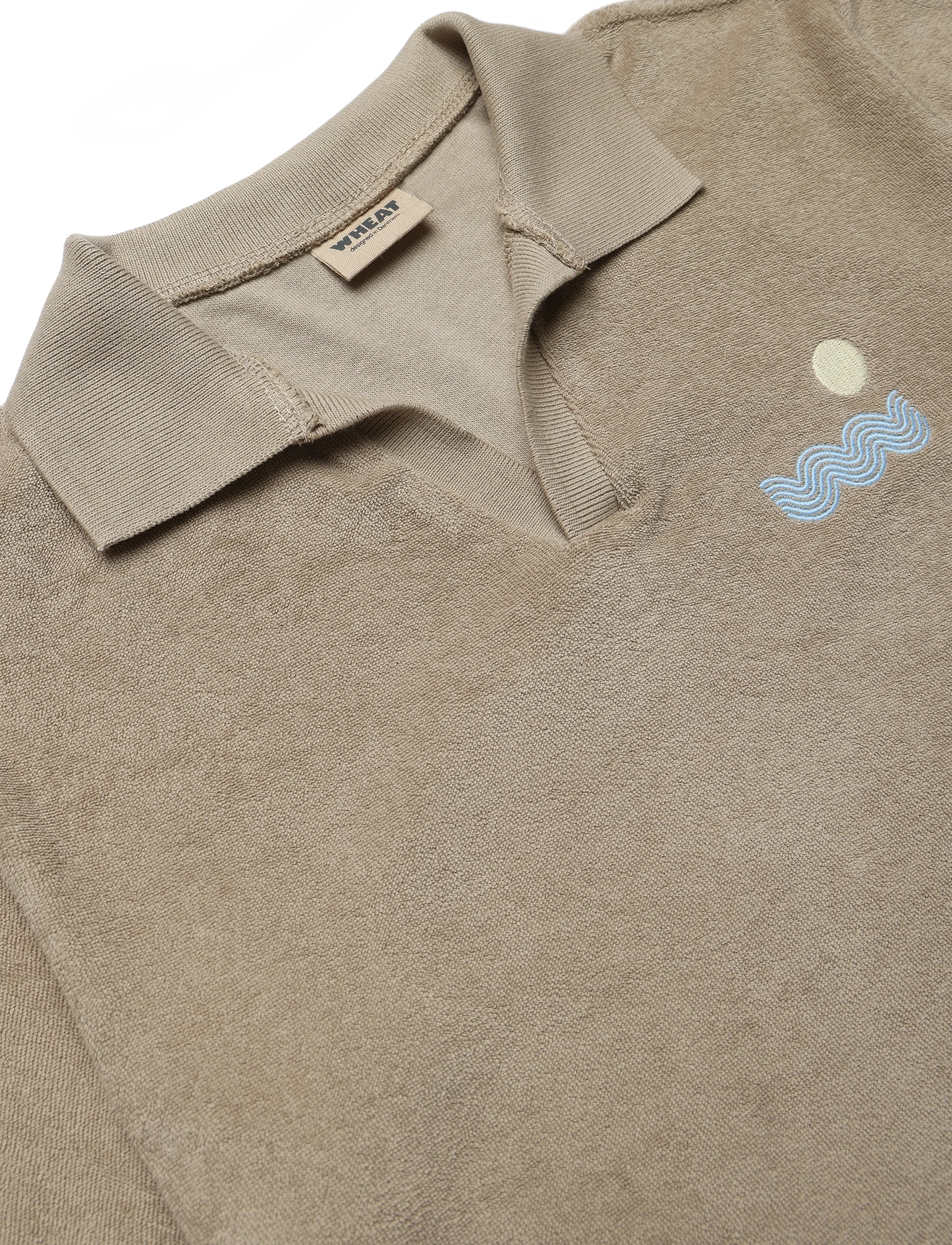 Wheat - Polo T-shirt Marlo - polo shirts - sand stone - 2