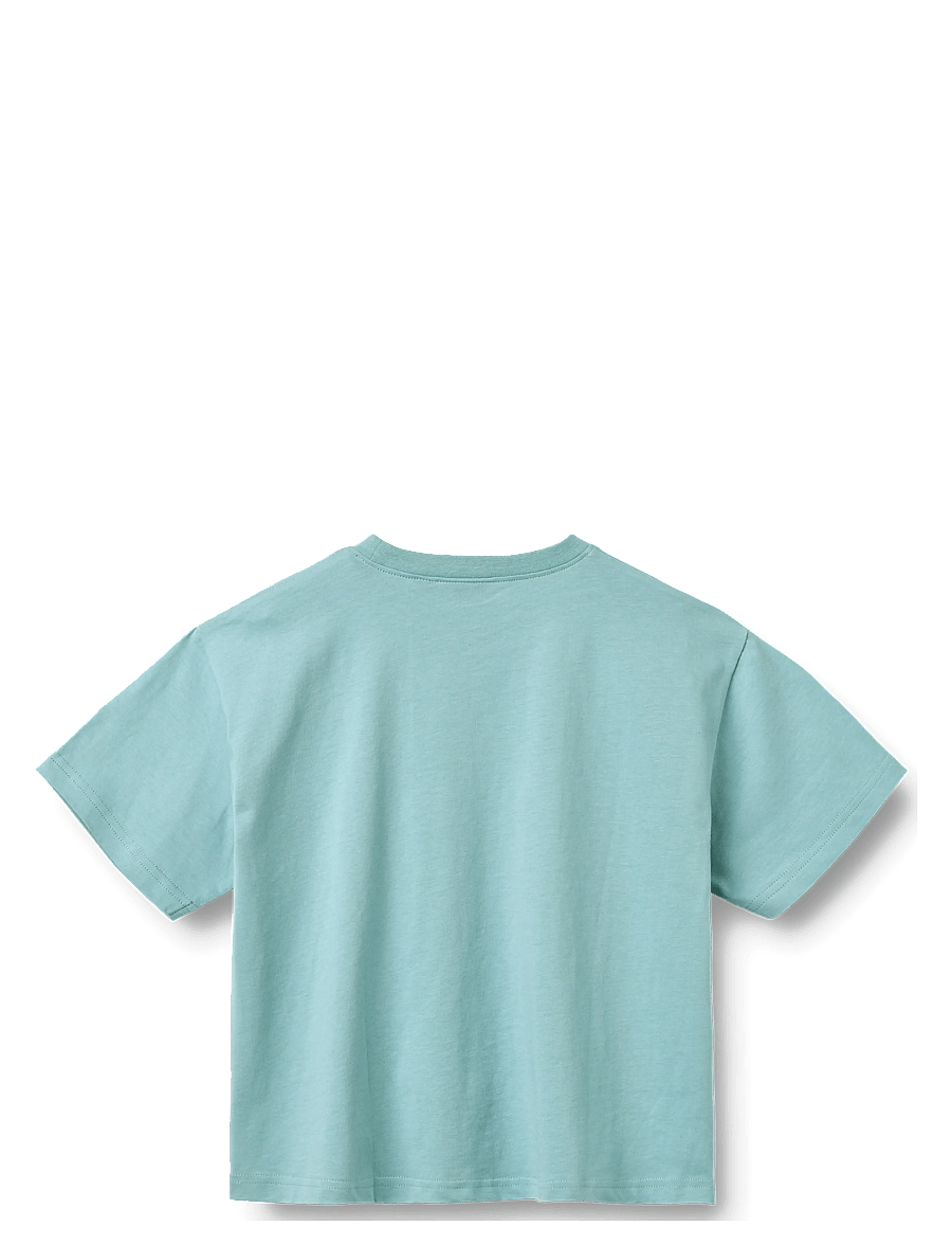 Wheat - T-shirt S/S Petri - lühikeste varrukatega t-särgid - spring lake - 1