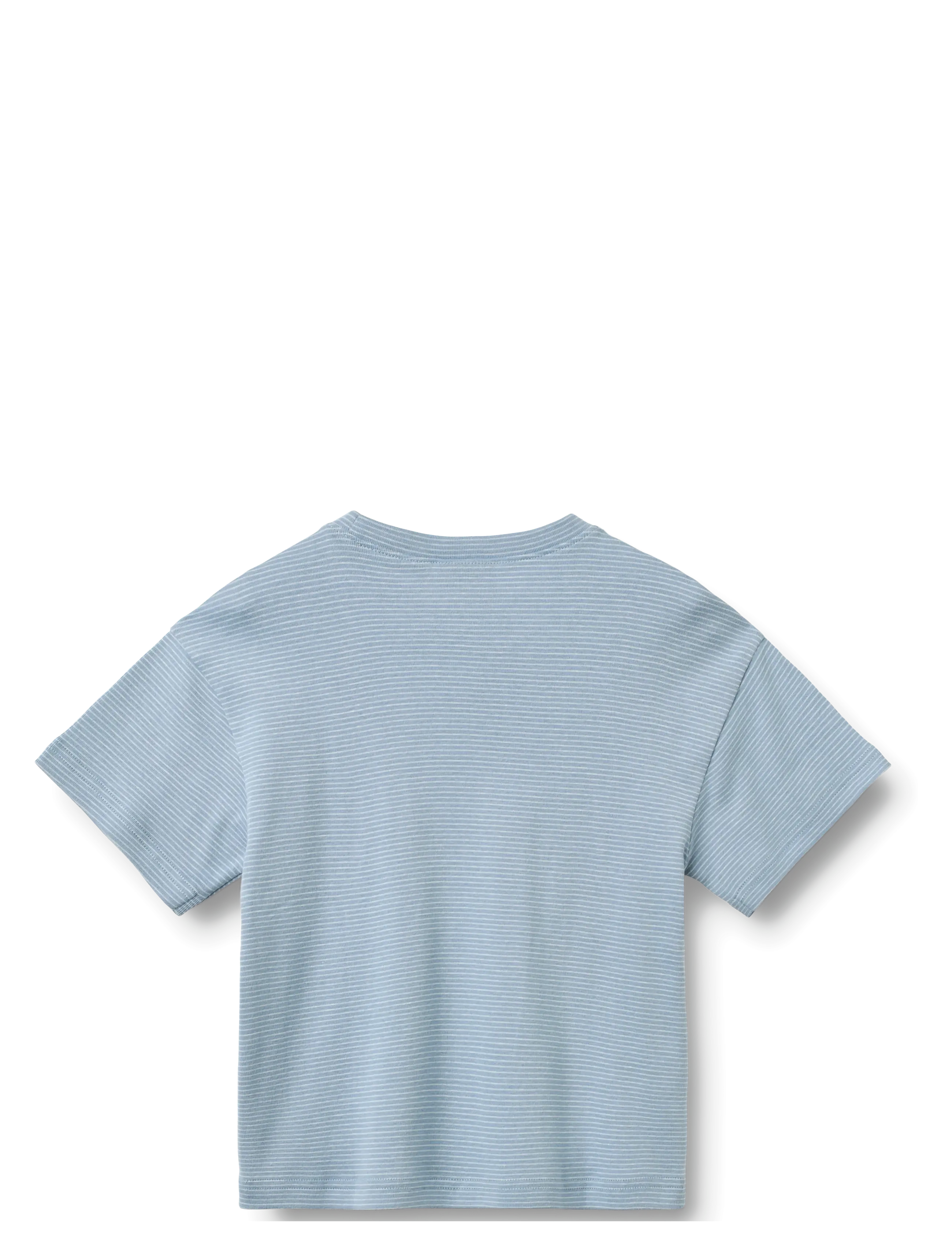 Wheat - T-shirt S/S Tommy - lühikeste varrukatega t-särgid - faded blue stripe - 1