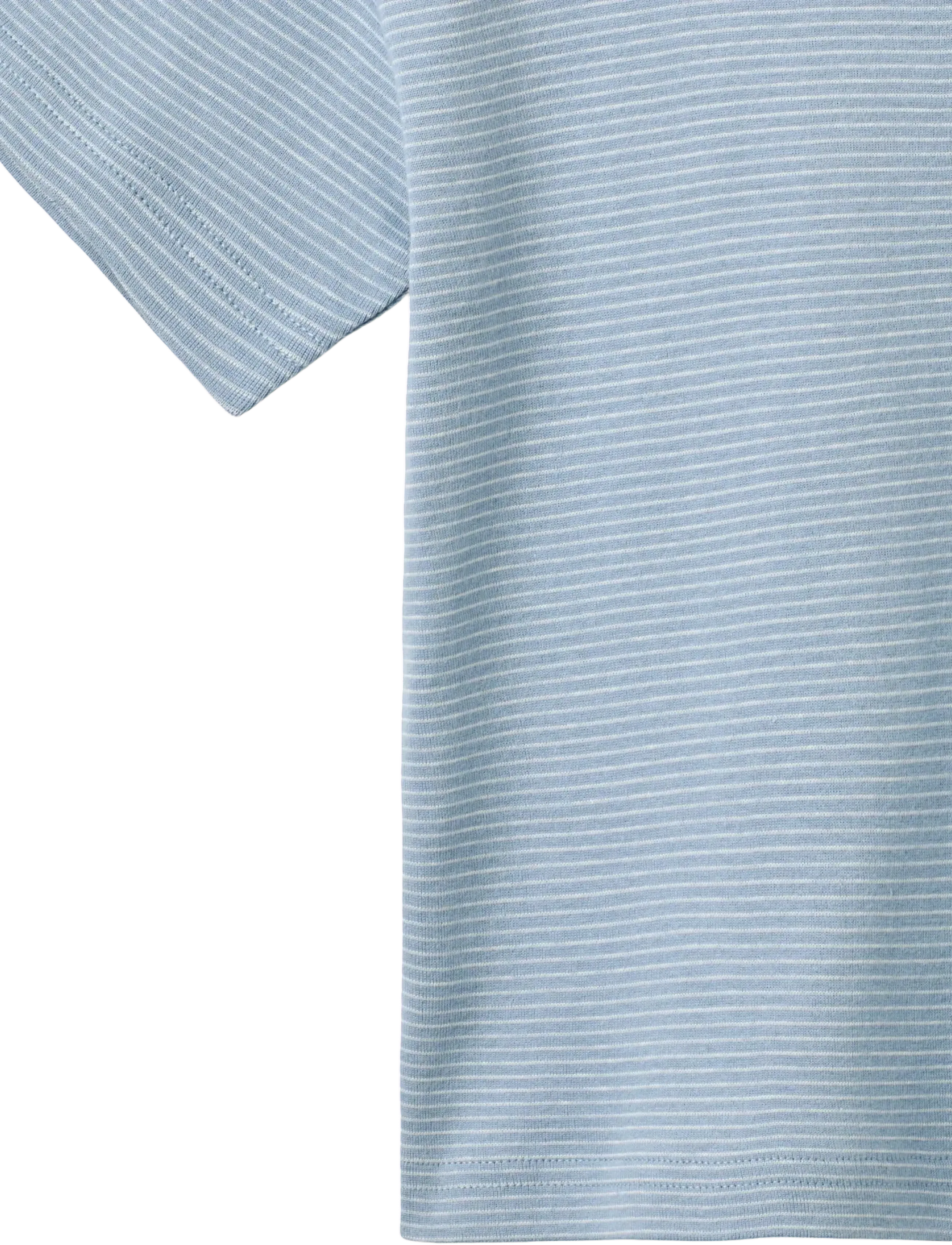Wheat - T-shirt S/S Tommy - lühikeste varrukatega t-särgid - faded blue stripe - 2
