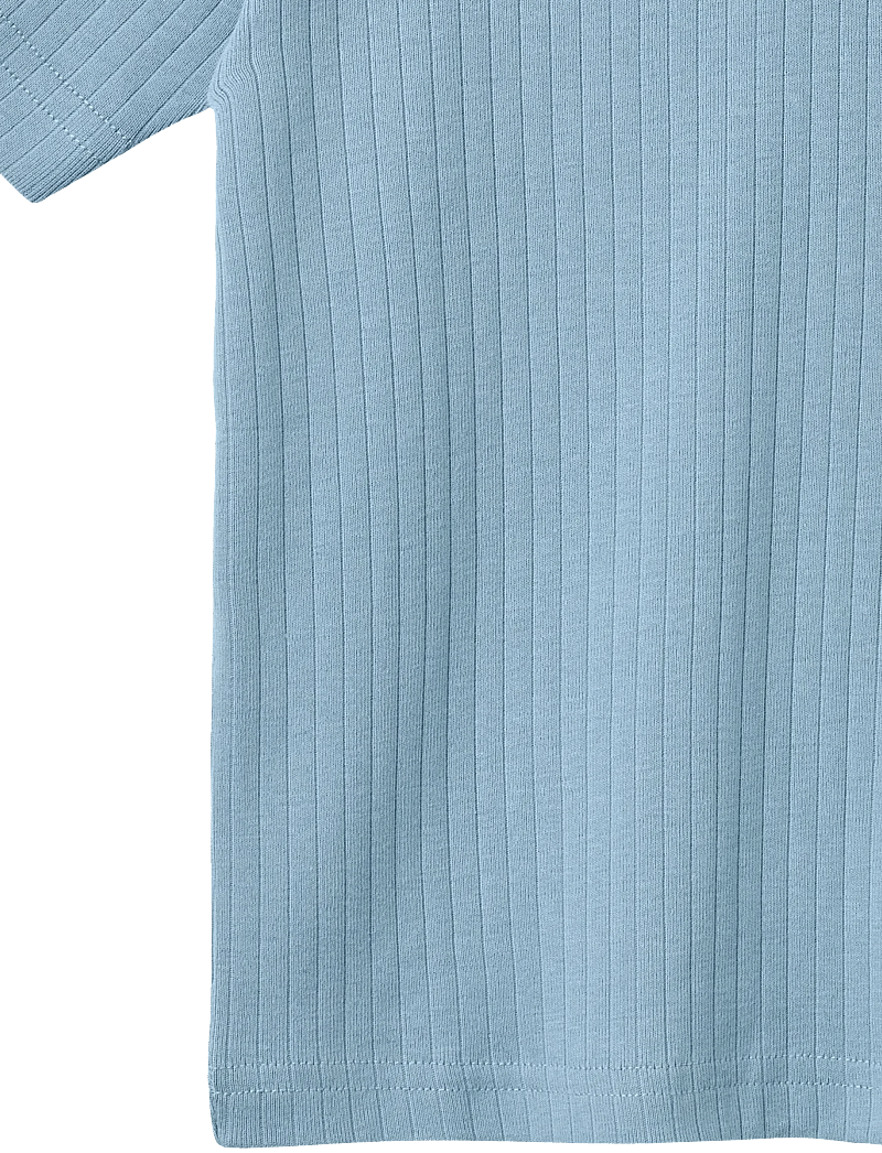 Wheat - T-Shirt S/S Lumi - kortærmede t-shirts - faded denim - 2