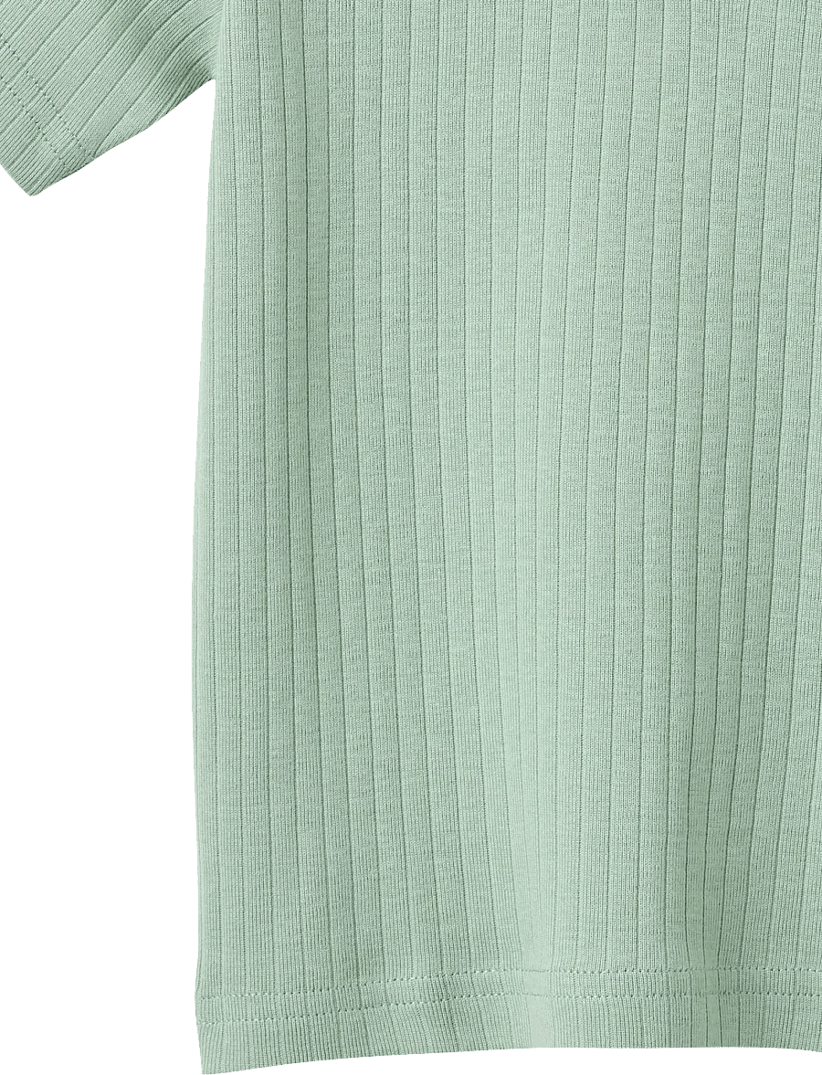 Wheat - T-Shirt S/S Lumi - kortærmede t-shirts - green pool - 2