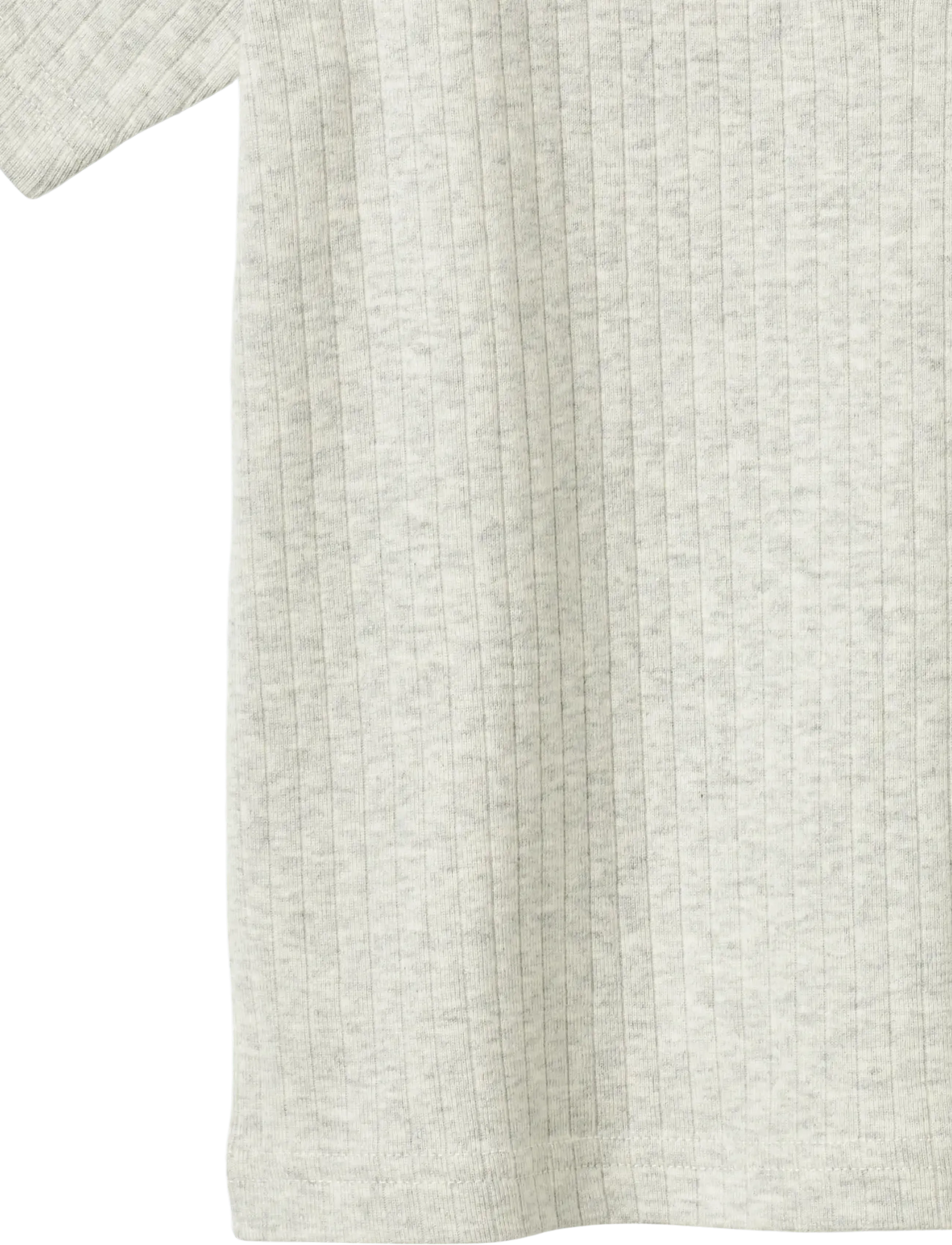 Wheat - T-Shirt S/S Lumi - kortærmede t-shirts - melange grey - 2