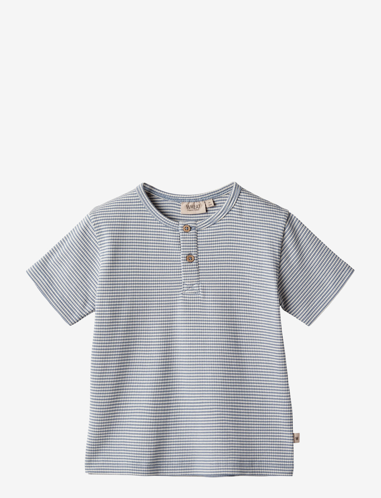 Wheat - T-Shirt Lumi - blue stripe - 0