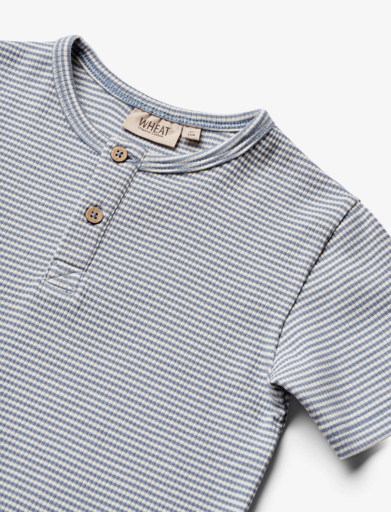 Wheat - T-Shirt Lumi - blue stripe - 2