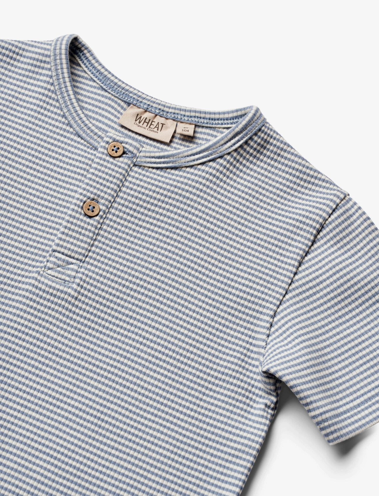 Wheat - T-Shirt Lumi - blue stripe - 2