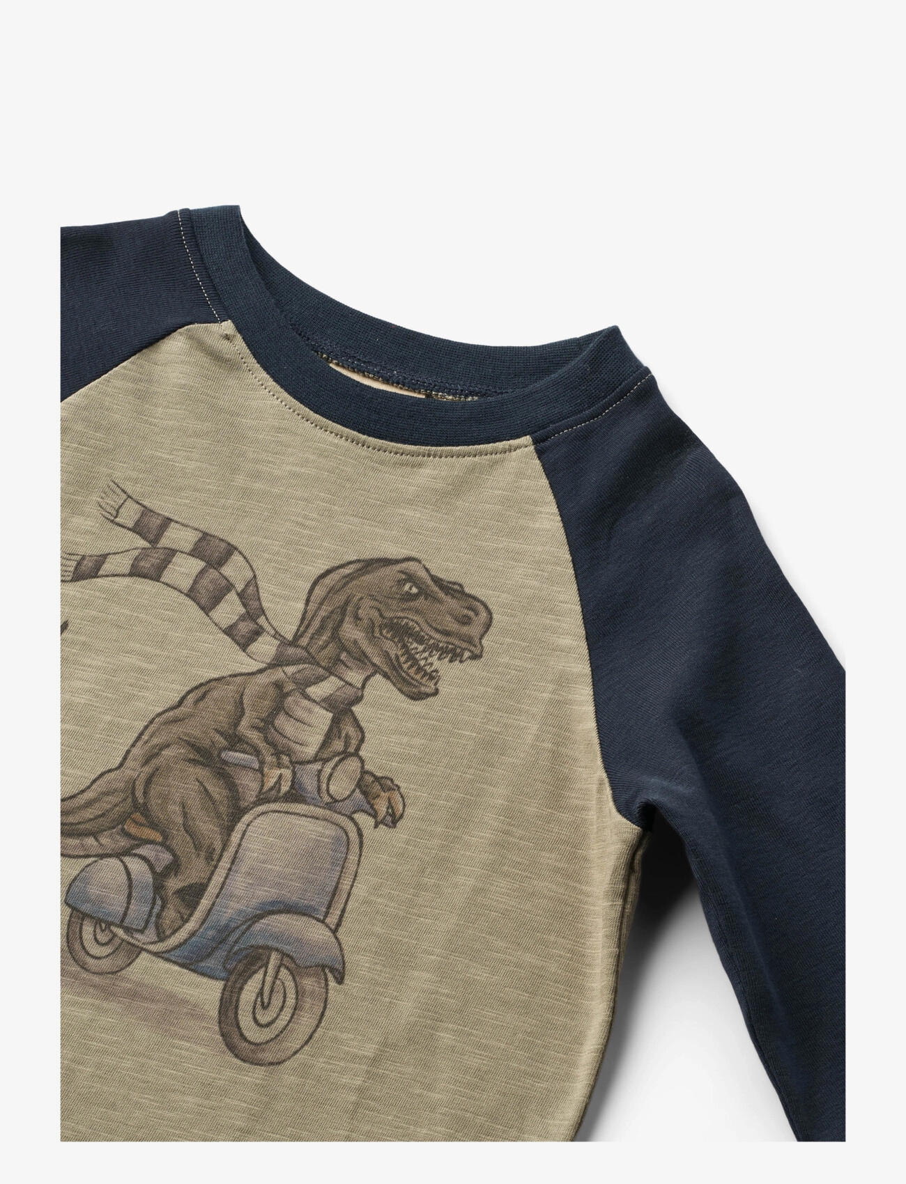 Wheat - T-Shirt L/S Torbjørn - dry sage - 2
