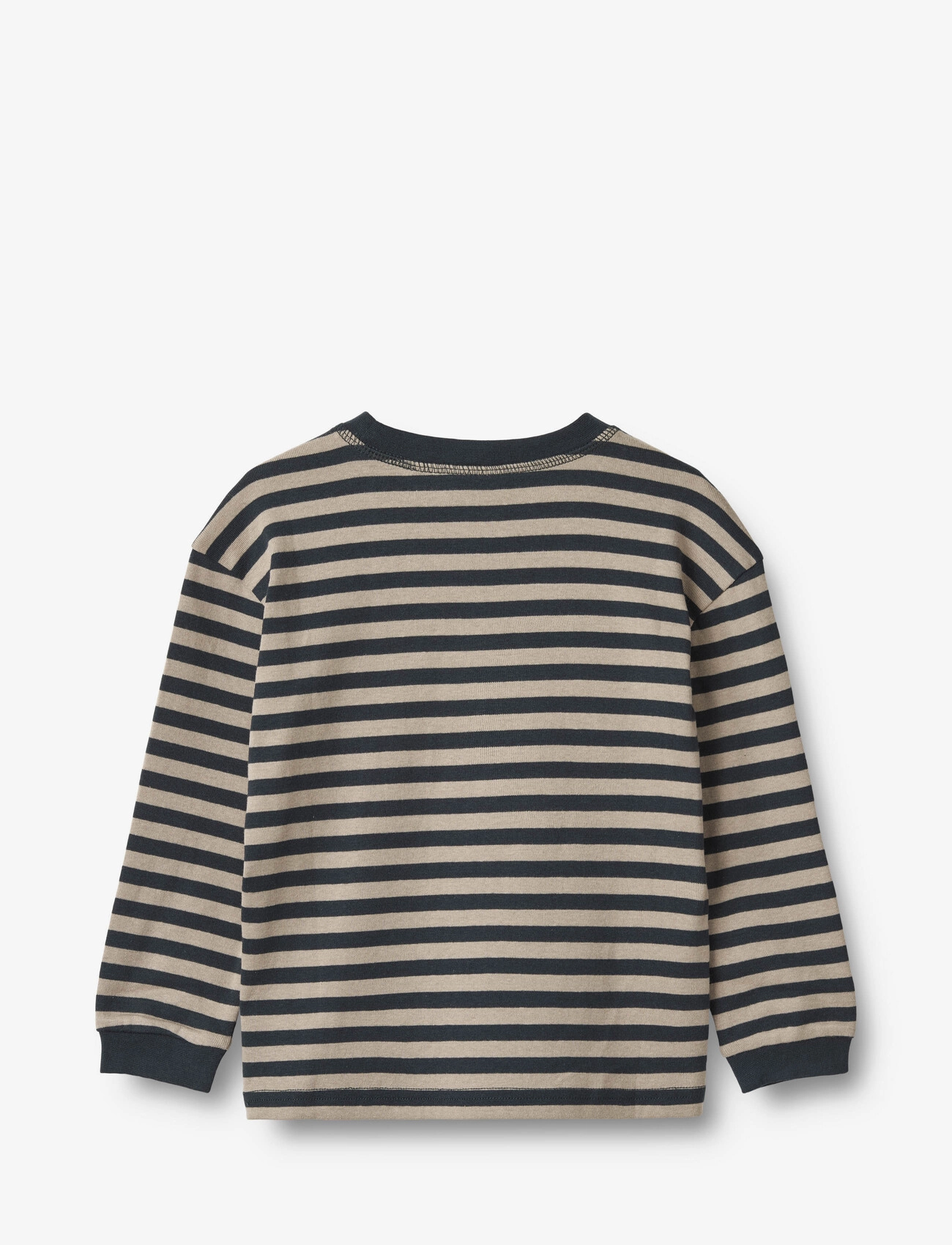 Wheat - T-Shirt L/S Frans - navy stripe - 1