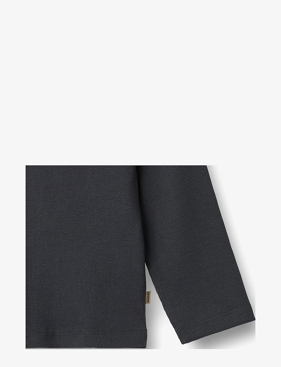Wheat - T-Shirt L/S Milo - lange mouwen - navy - 2