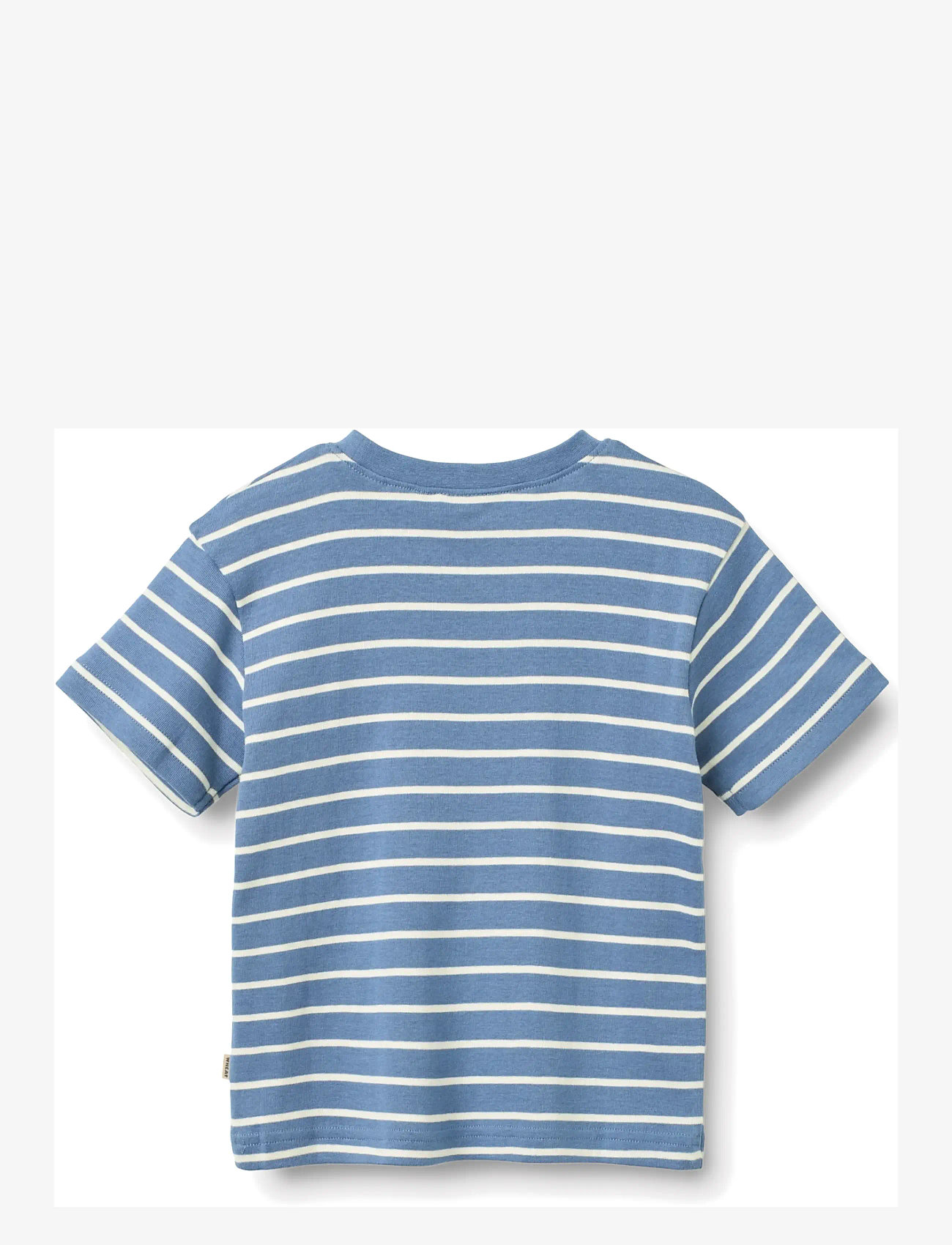 Wheat - T-shirt S/S Fabian - kortærmede t-shirts - blue stripe - 1