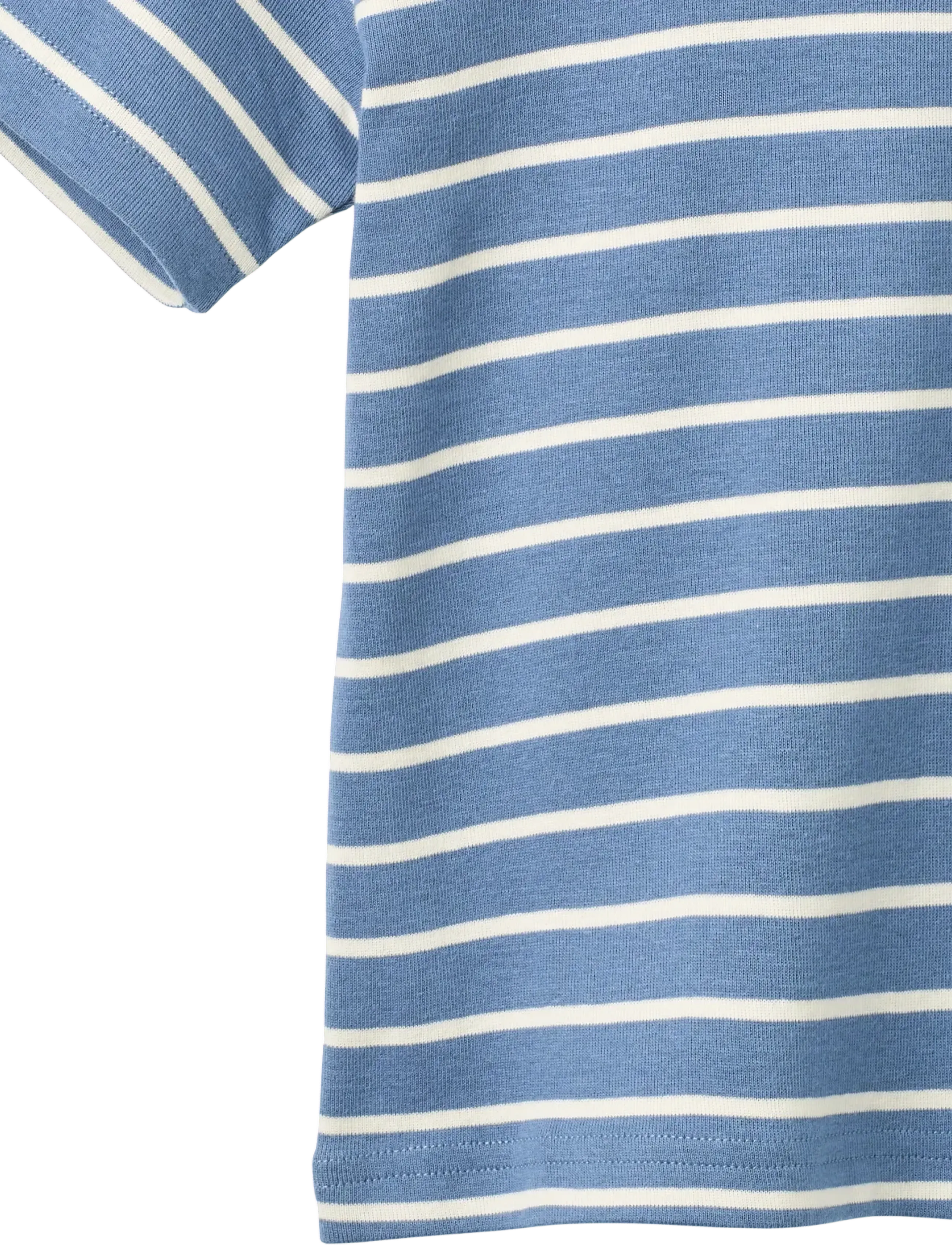 Wheat - T-shirt S/S Fabian - short-sleeved t-shirts - blue stripe - 2