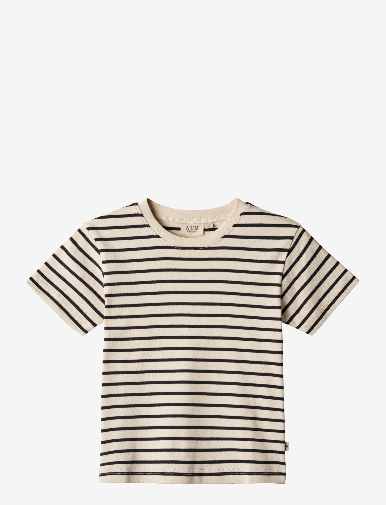 Wheat - T-Shirt Fabian - navy stripe - 0