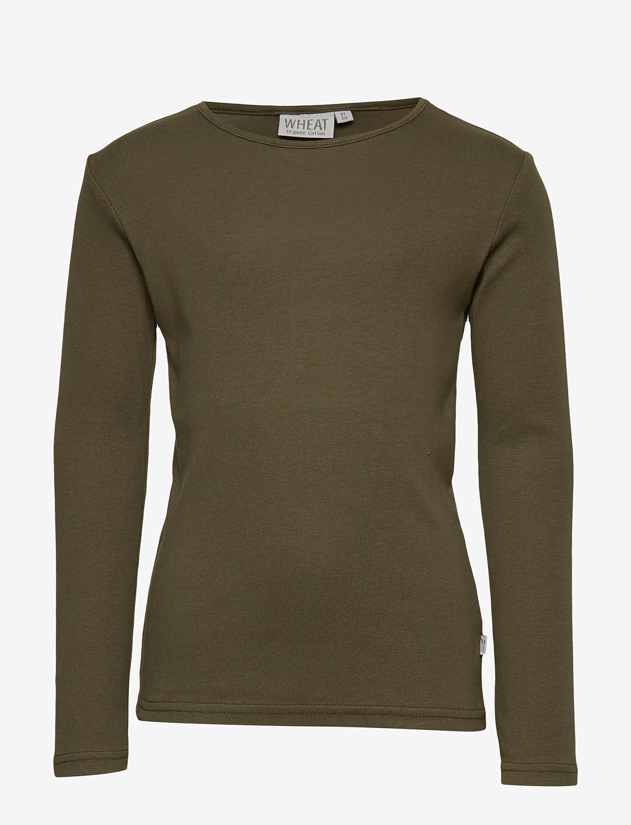 Basic Boy T-Shirt LS - ARMY LEAF