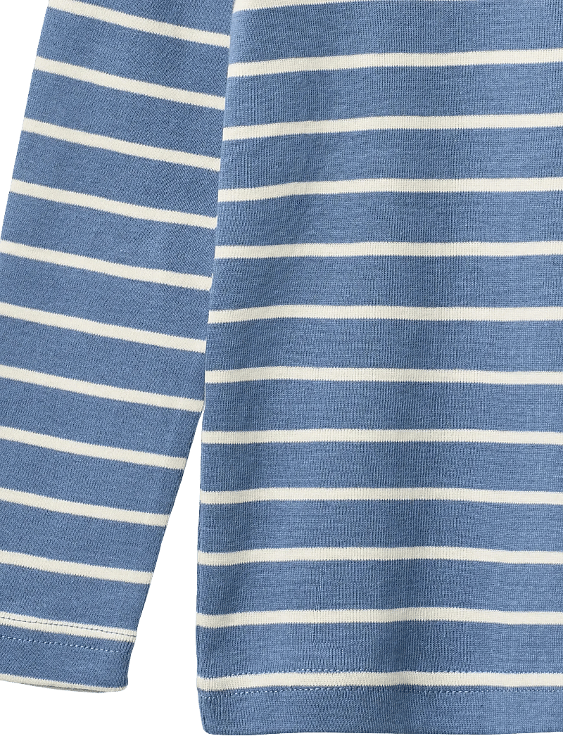 Wheat - T-shirt L/S Stig - langærmede t-shirts - blue stripe - 2