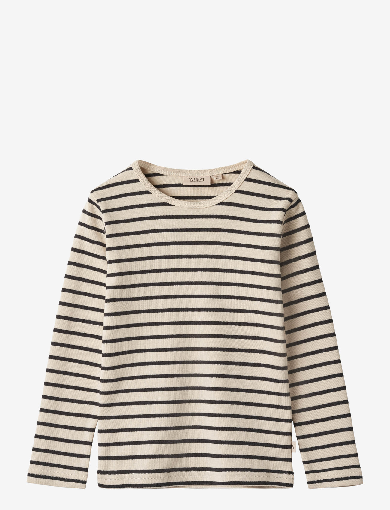 Wheat - T-Shirt L/S Stig - navy stripe - 0
